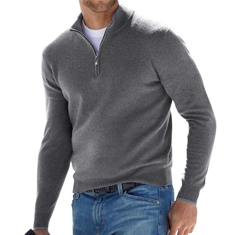 Basile | Pull zippé pour hommes | Moderne - Image 5