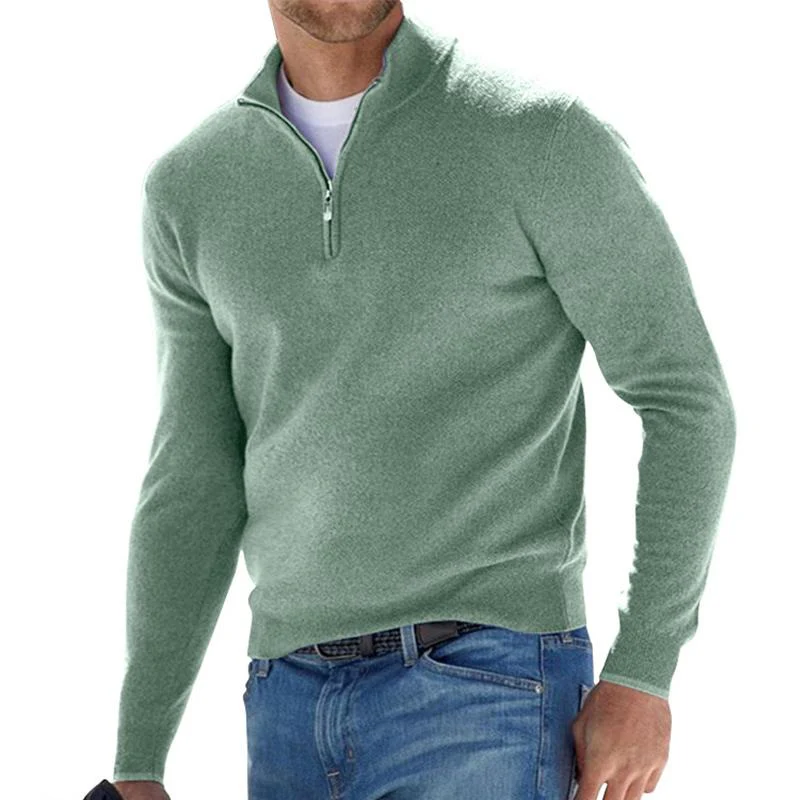 Basile | Pull zippé pour hommes | Moderne - Image 6