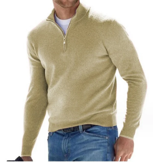 Basile | Pull zippé pour hommes | Moderne - Image 9