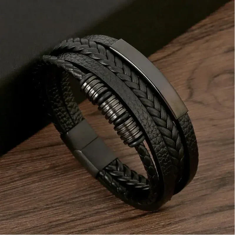 Bruno | Bracelet tressé pour hommes | Moderne - Image 2