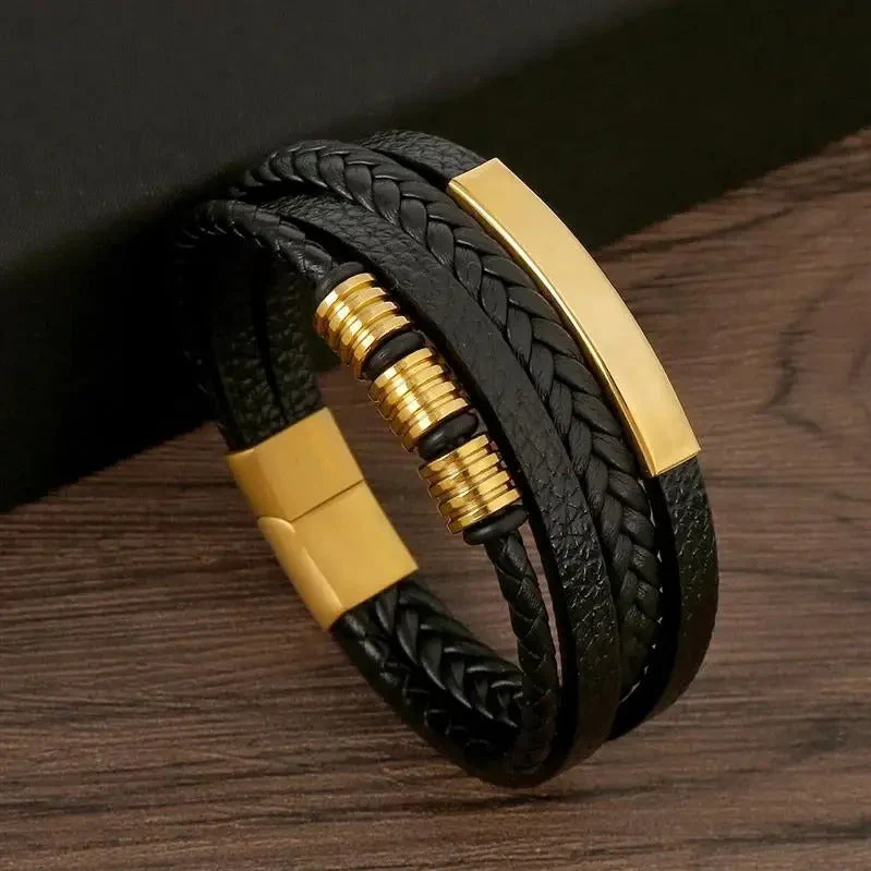 Bruno | Bracelet tressé pour hommes | Moderne - Image 3