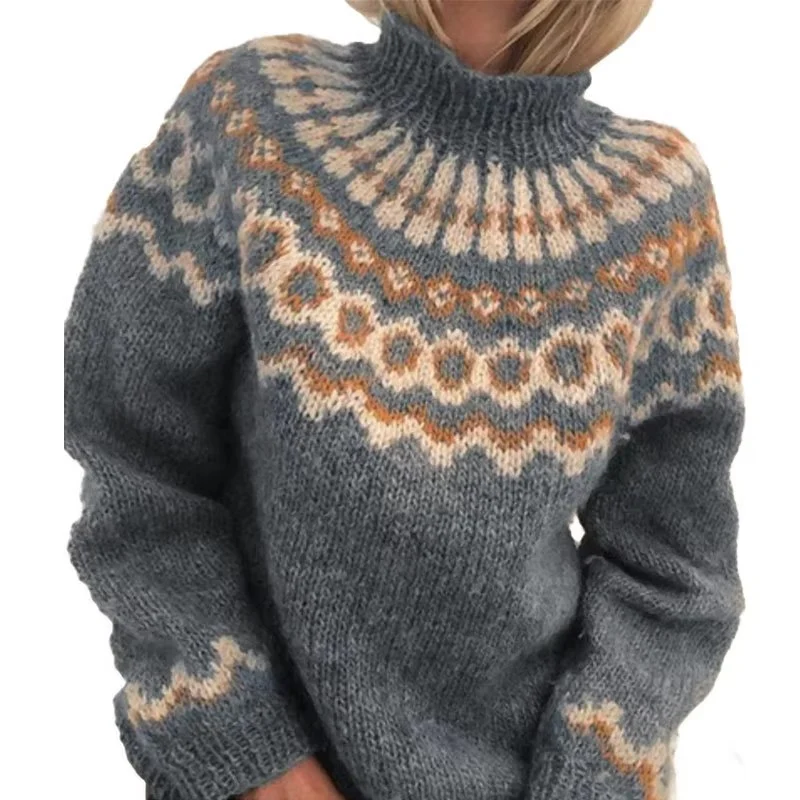 Carole | Pull à col haut pour femme | Hiver - Image 2