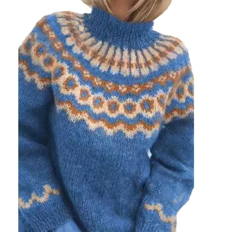 Carole | Pull à col haut pour femme | Hiver - Image 4
