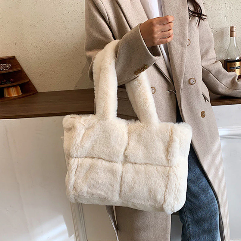 Crystel | Sac Bandoulière Fausse Fourrure - Image 3