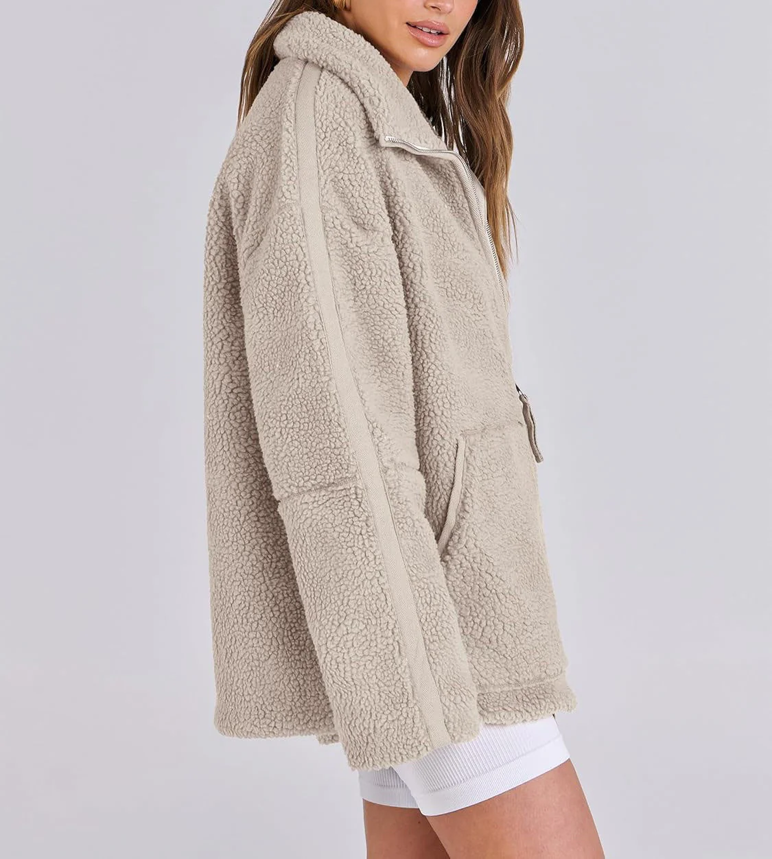 Danielle | Veste Teddy pour femmes | Tendance - Image 3