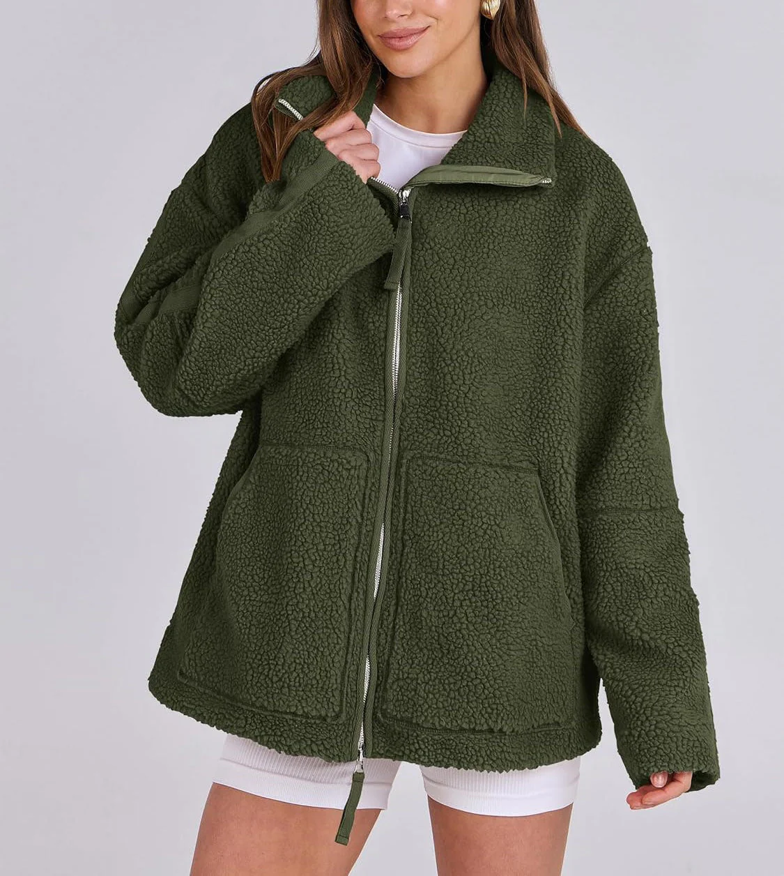 Danielle | Veste Teddy pour femmes | Tendance - Image 5
