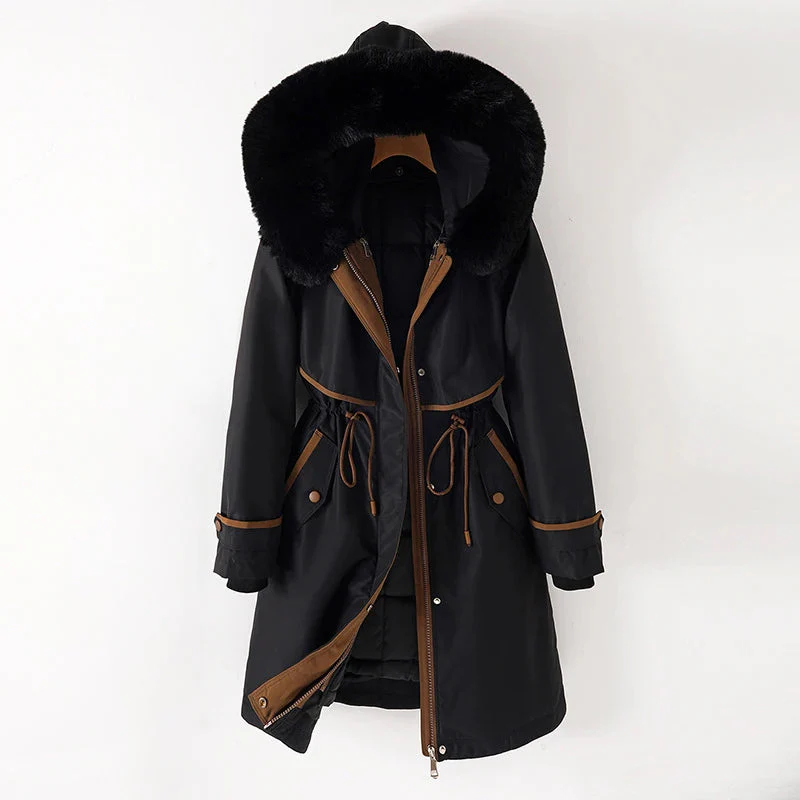 Delphine | Veste d'hiver matelassée pour femme | Capuche - Image 3