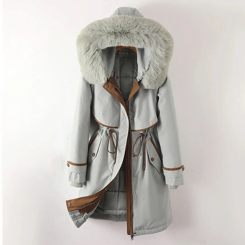 Delphine | Veste d'hiver matelassée pour femme | Capuche - Image 4