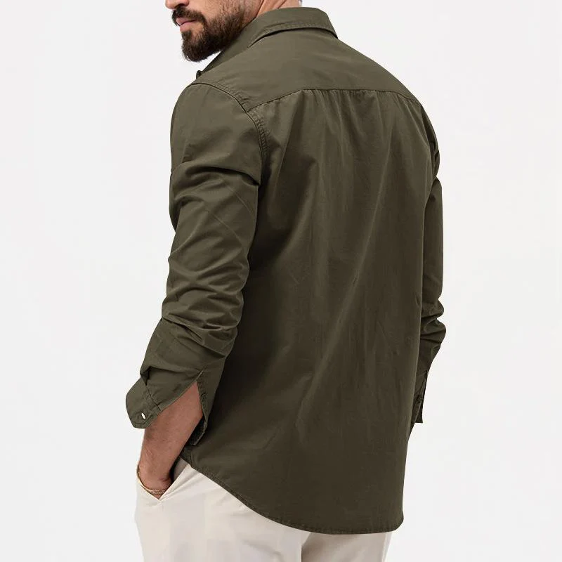Dwight | Chemise Homme Style Cargo | Respirant - Image 5