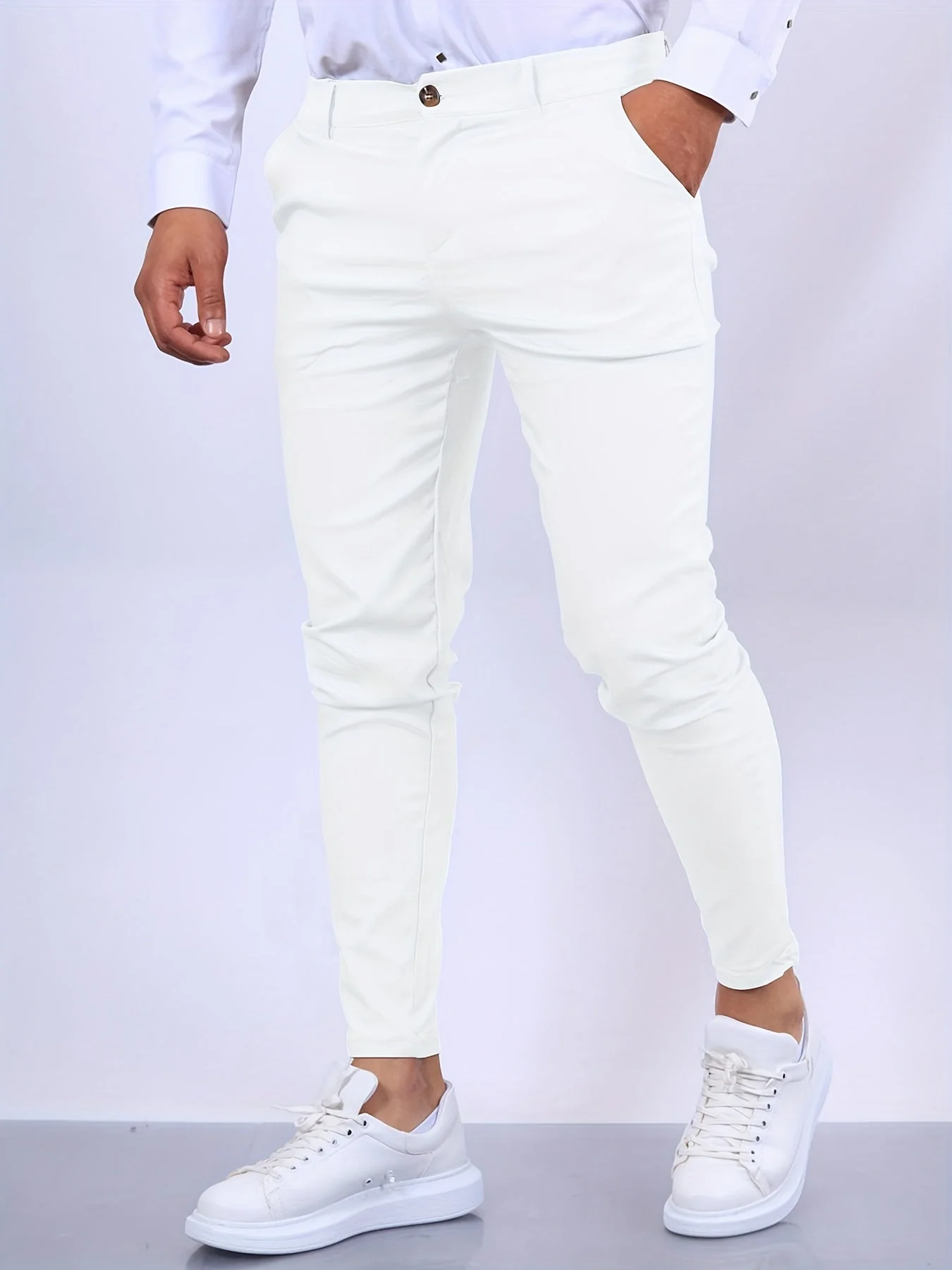 Hommes Pantalon Slim Fit | Design Moderne Chic - Image 11