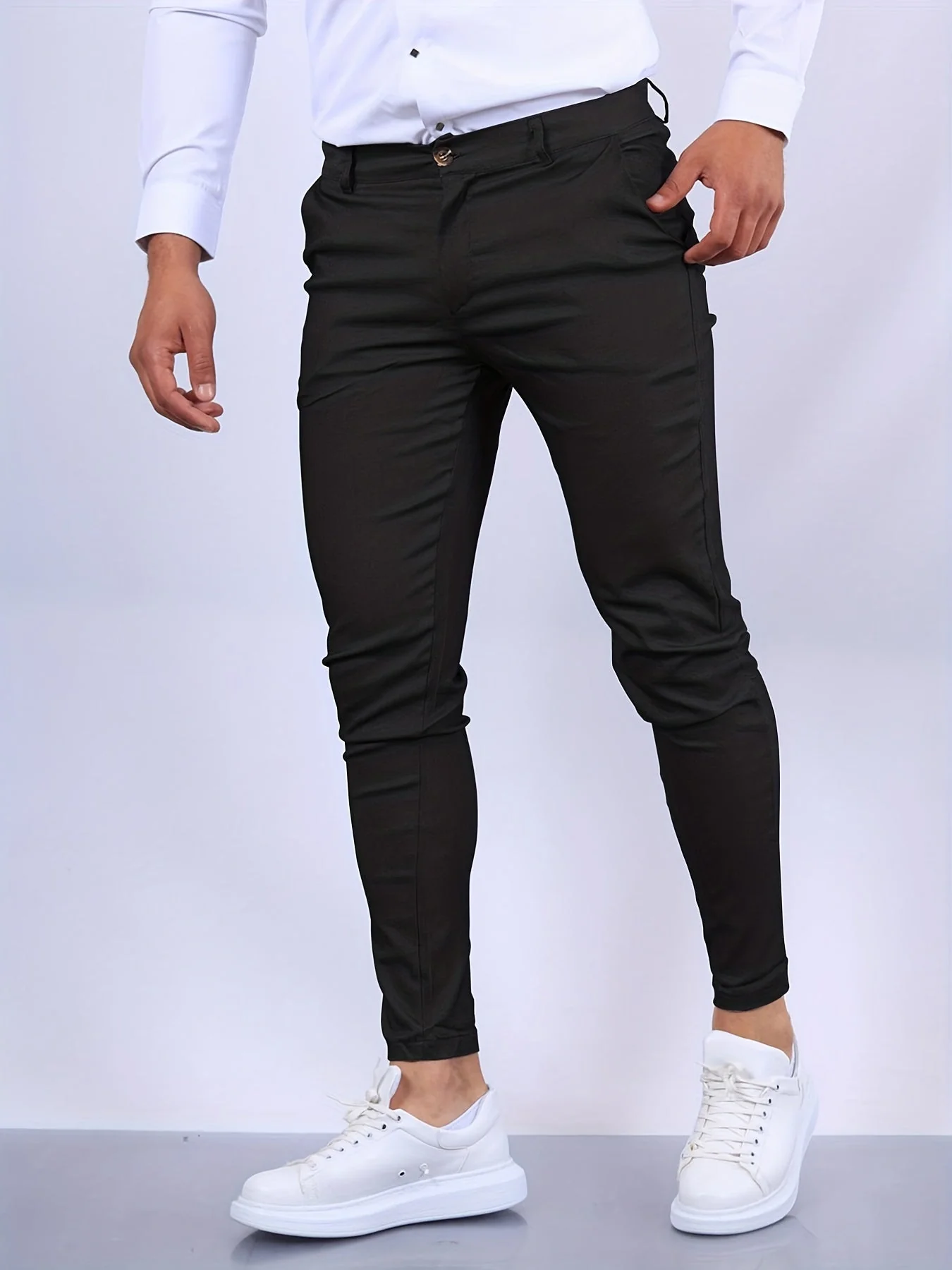 Hommes Pantalon Slim Fit | Design Moderne Chic - Image 15