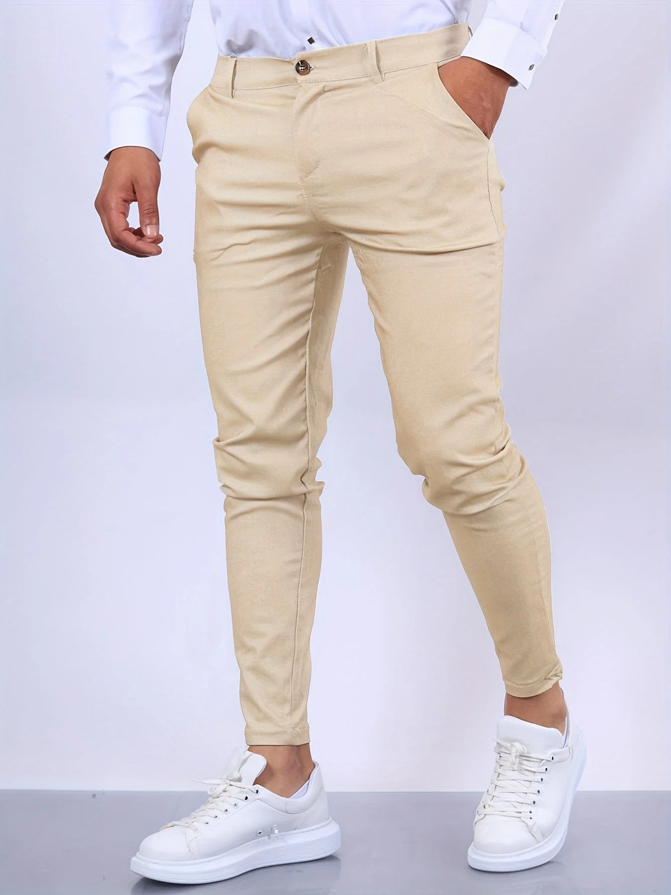 Hommes Pantalon Slim Fit | Design Moderne Chic - Image 18