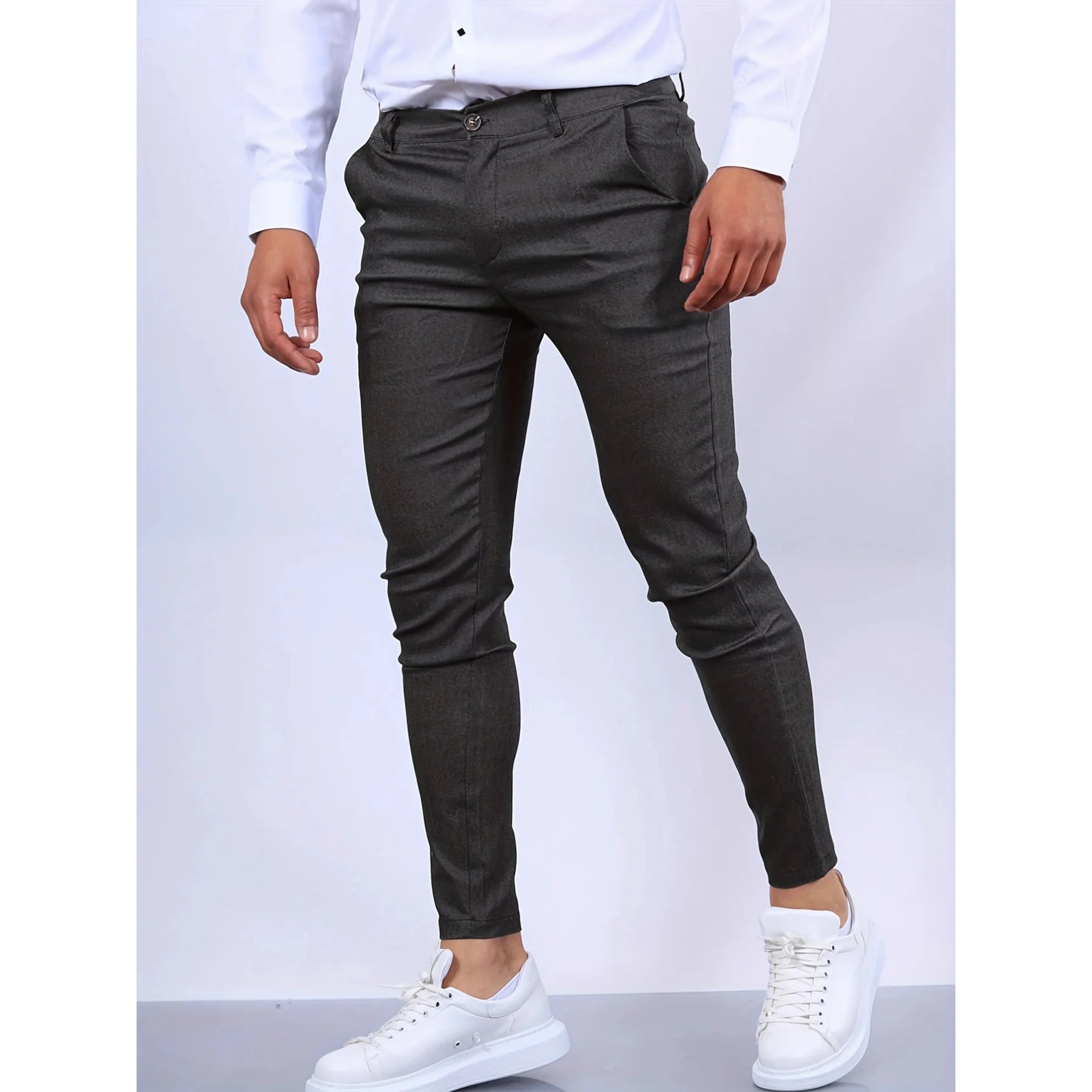Hommes Pantalon Slim Fit | Design Moderne Chic - Image 4