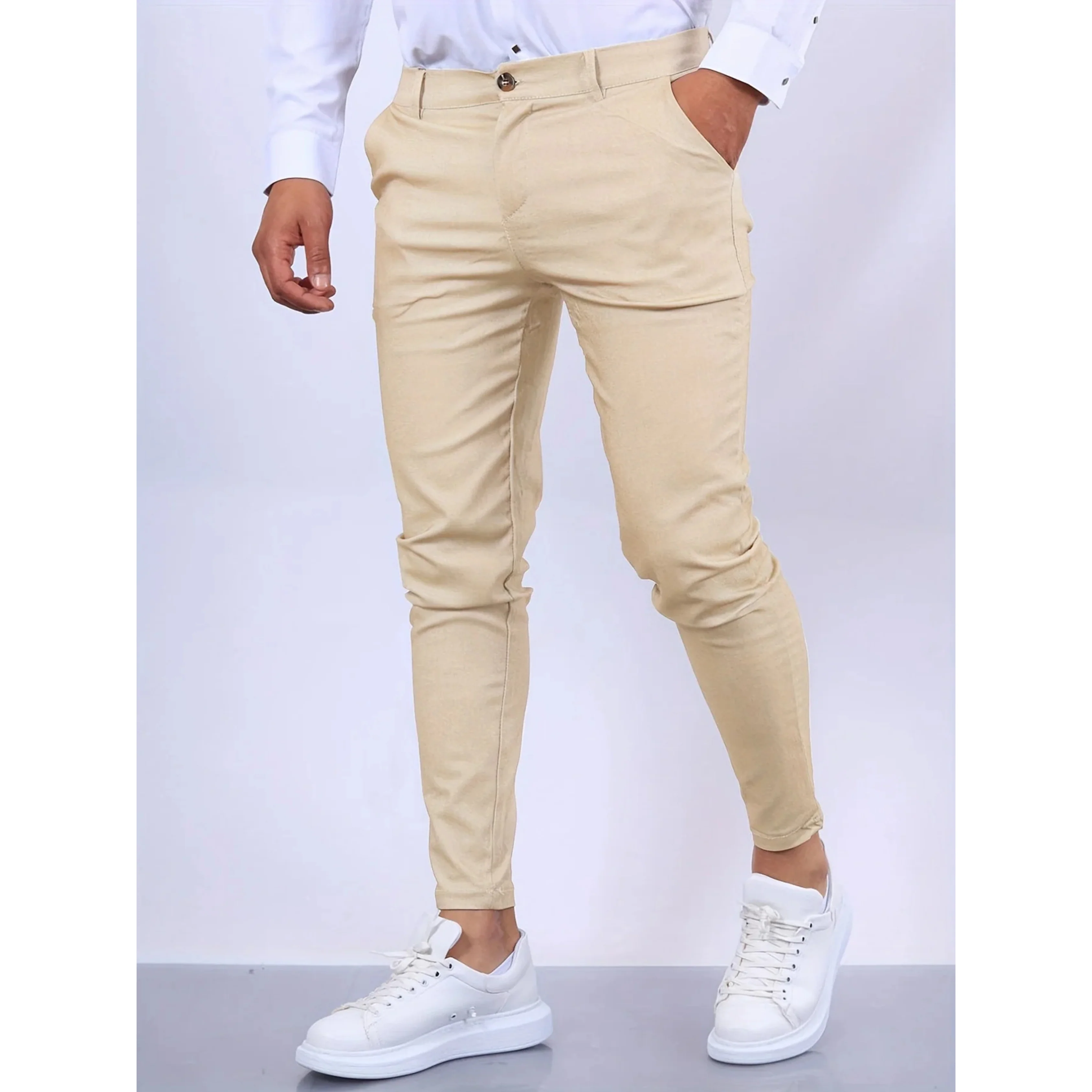 Hommes Pantalon Slim Fit | Design Moderne Chic - Image 7