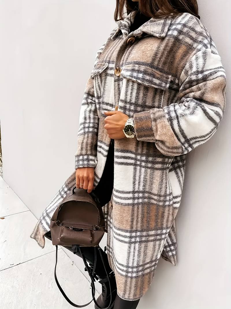 Elline | Veste À Carreaux - Image 6