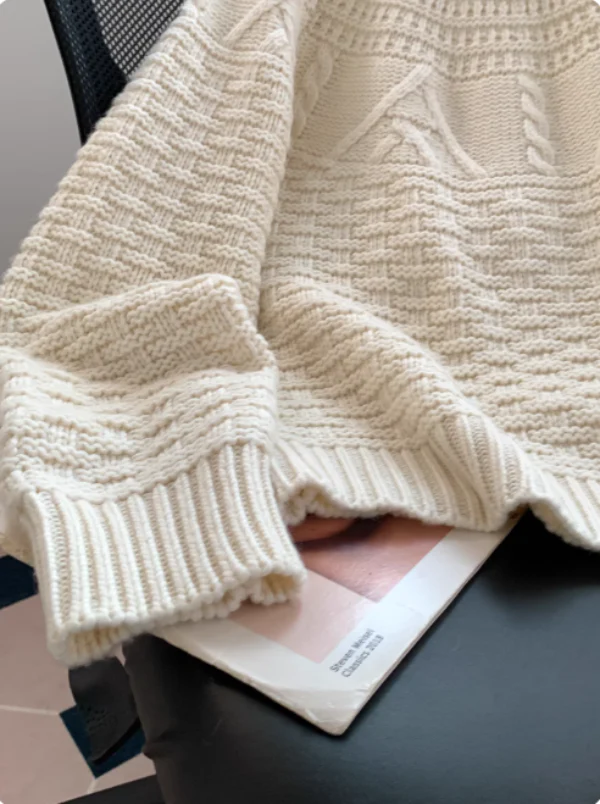 Elodie | Pull à col rond pour femme | Moderne - Image 2