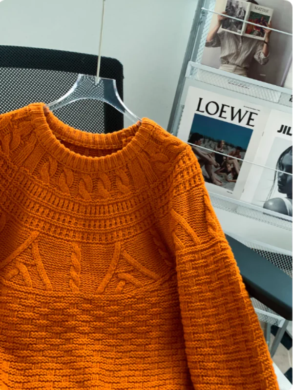 Elodie | Pull à col rond pour femme | Moderne - Image 3