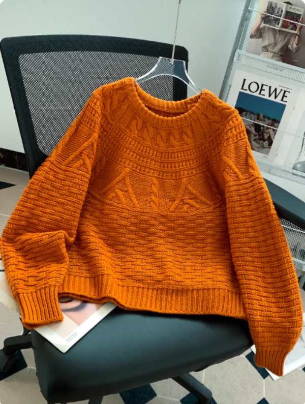Elodie | Pull à col rond pour femme | Moderne - Image 4