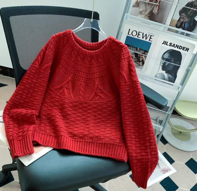 Elodie | Pull à col rond pour femme | Moderne - Image 5