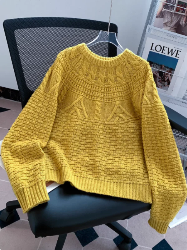 Elodie | Pull à col rond pour femme | Moderne - Image 6