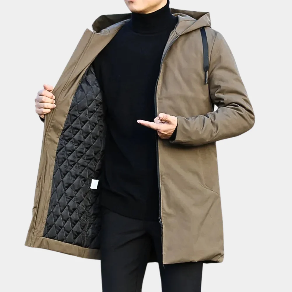 Enzo | Veste longue pour homme | Chauffante - Image 3
