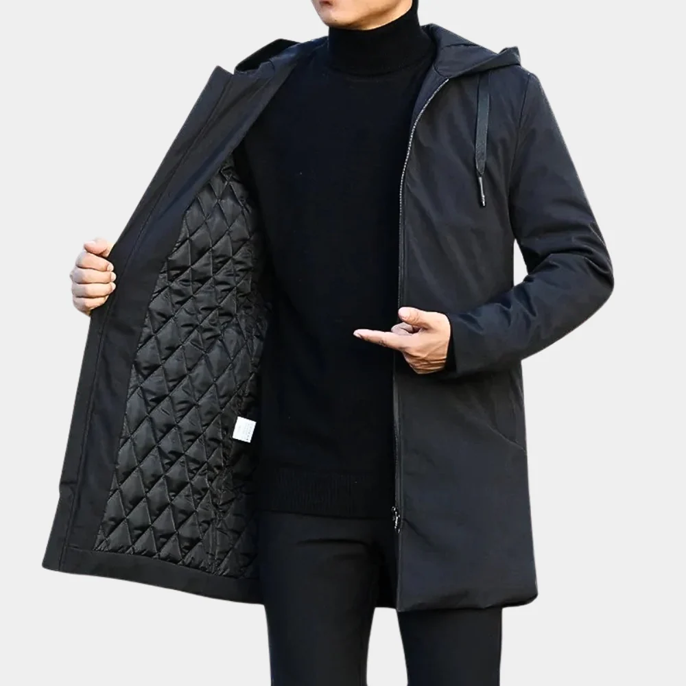 Enzo | Veste longue pour homme | Chauffante - Image 5