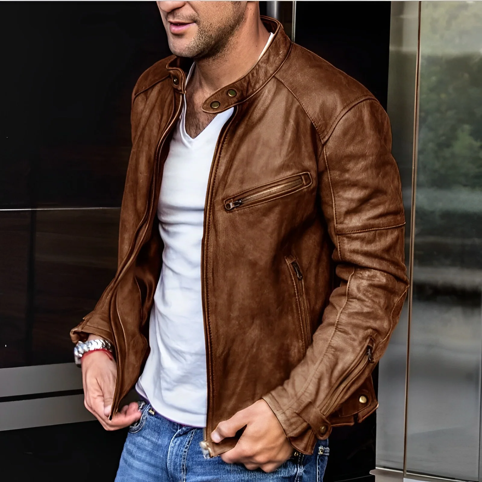 Étienner | Blouson Cuir Quatre Saisons - Image 3
