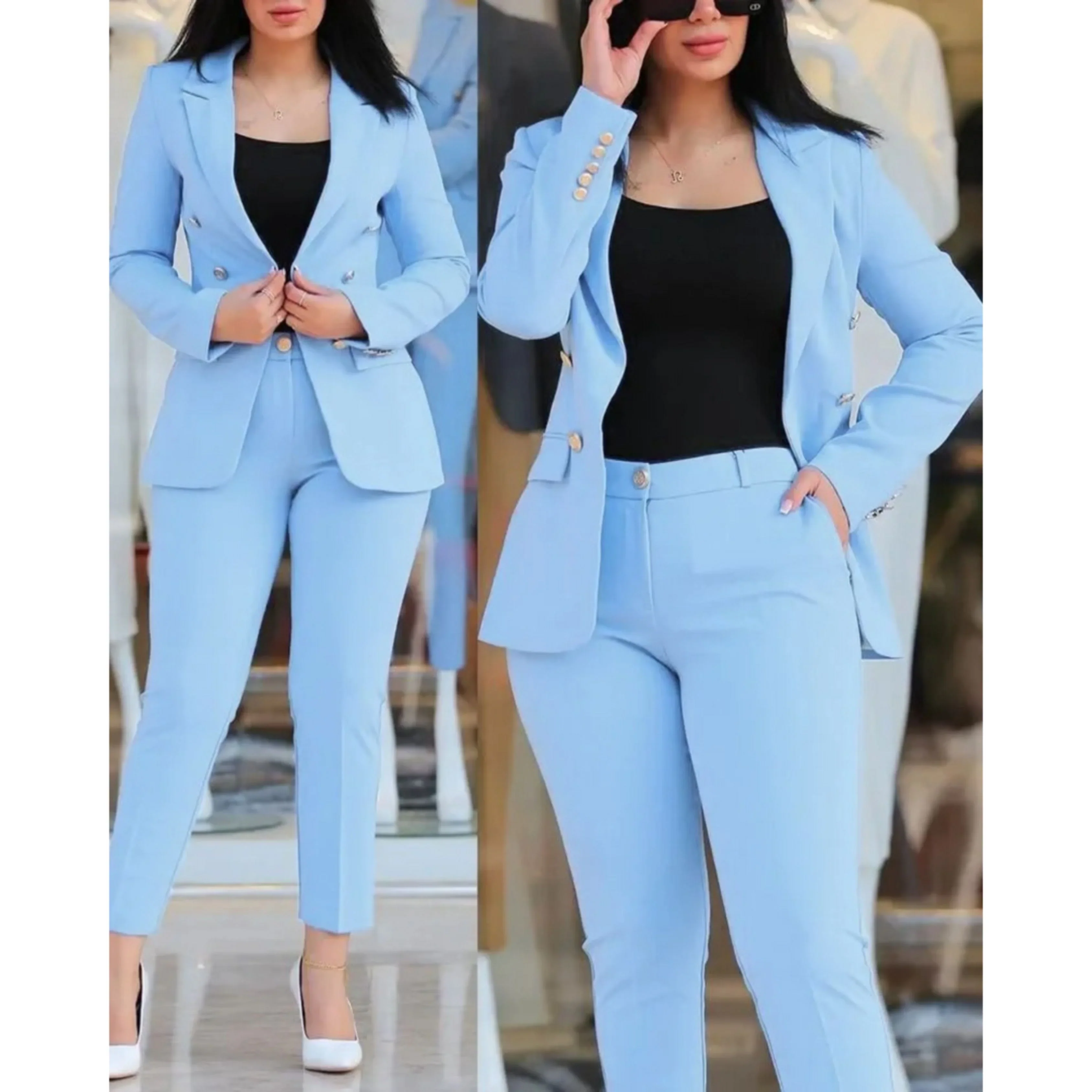 Femmes Blazer et Pantalon | Slim Fit - Image 8