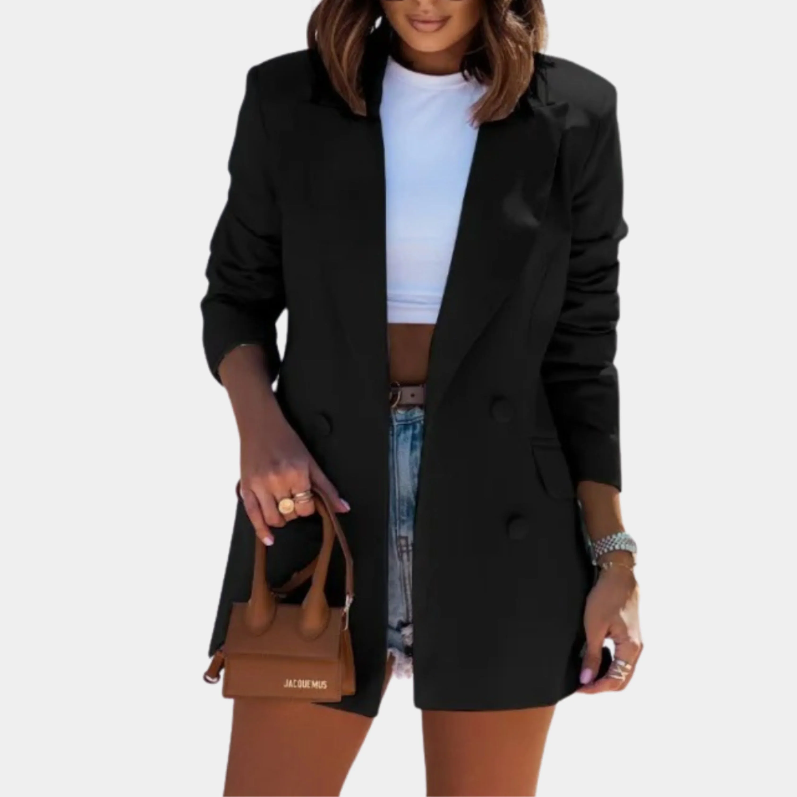 Femmes Blazer Long | Chic - Image 3
