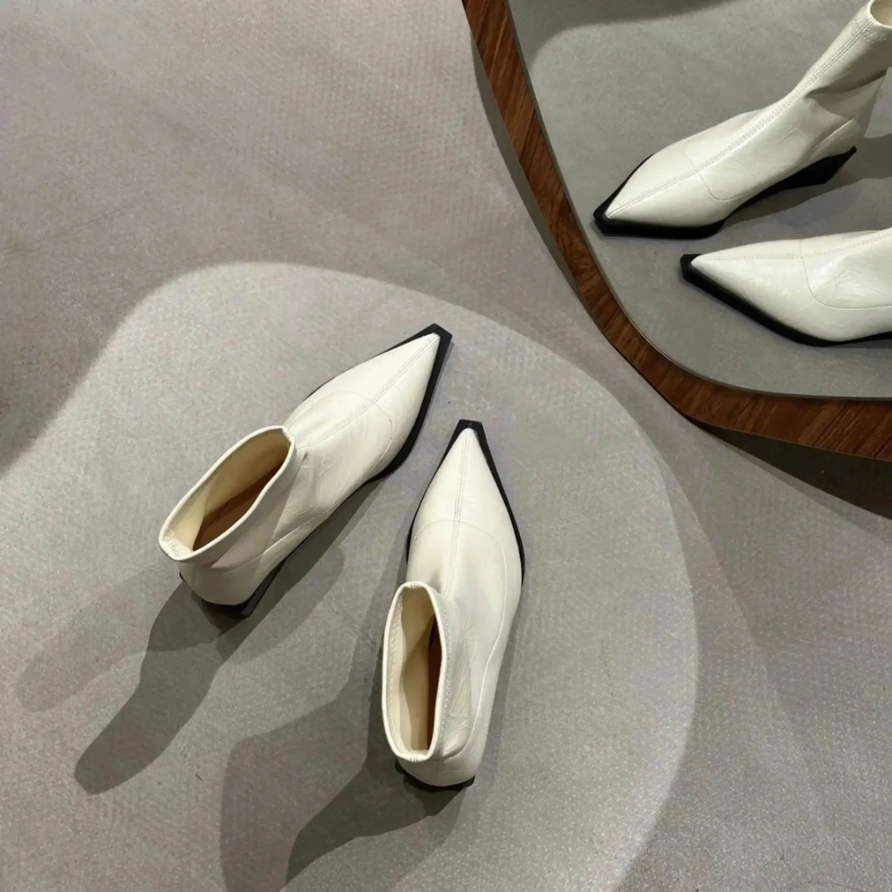 Femmes Bottines À Bout Pointu | Chic - Image 3
