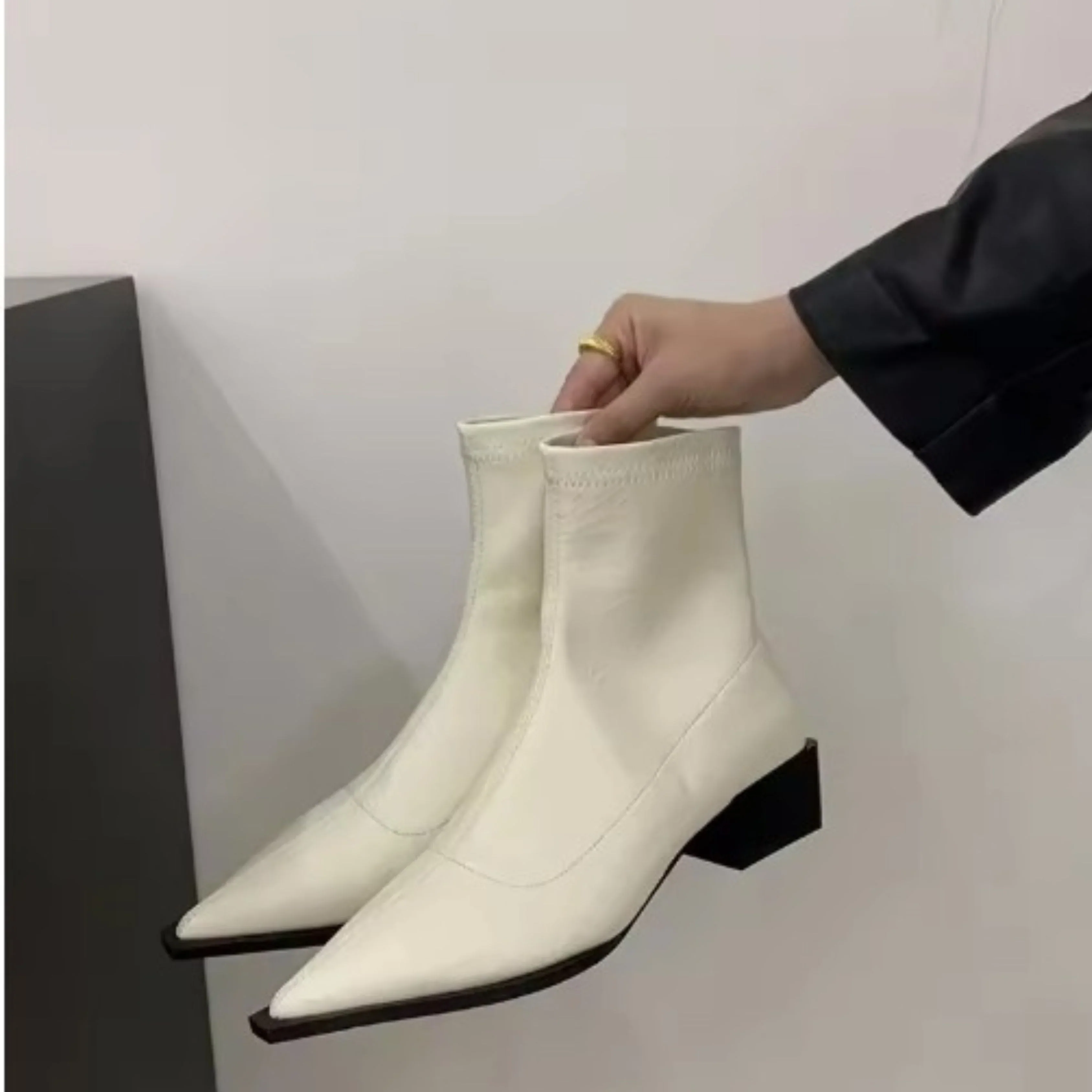 Femmes Bottines À Bout Pointu | Chic - Image 5