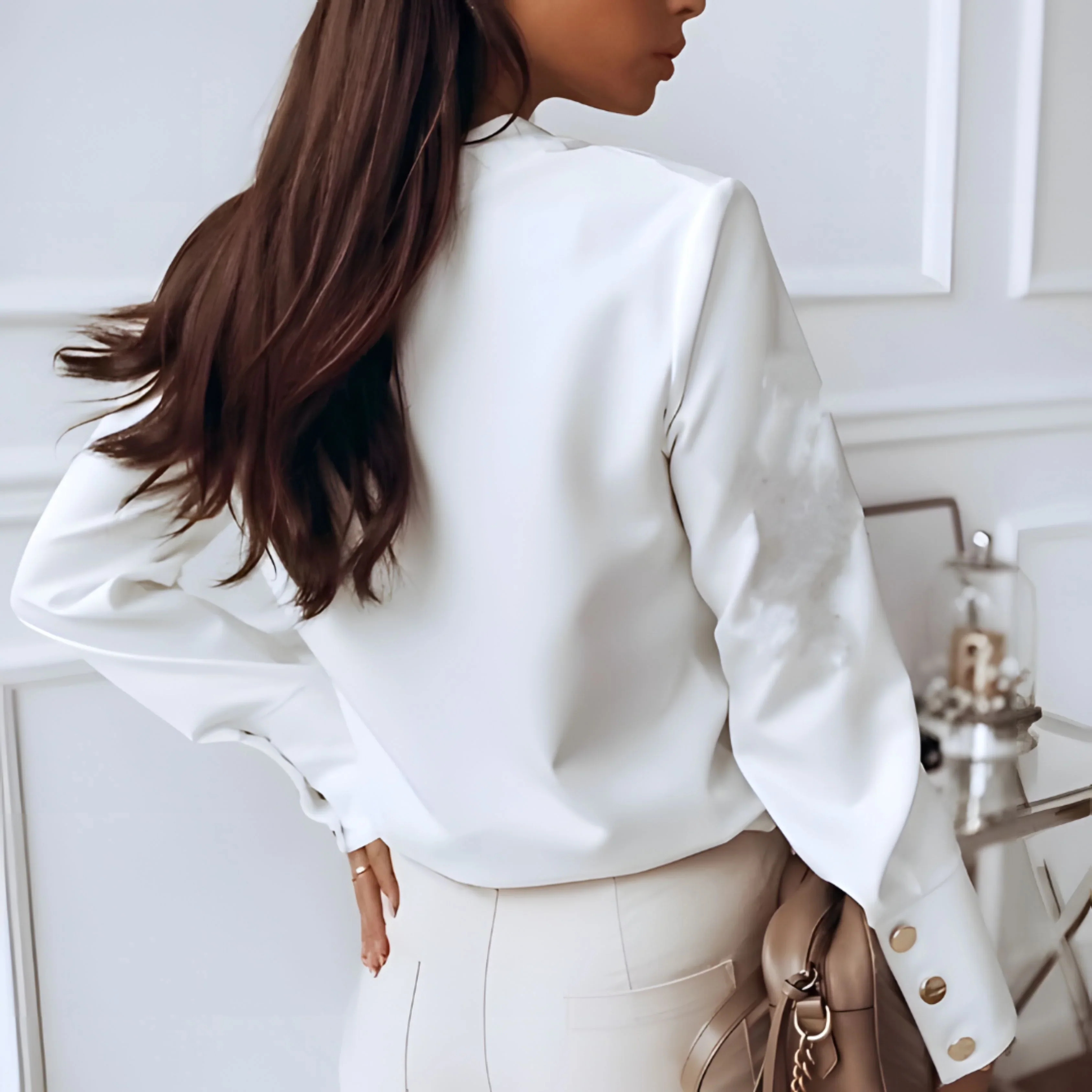 Femmes Chemise Boutonnée | Style Occasionnel - Image 5