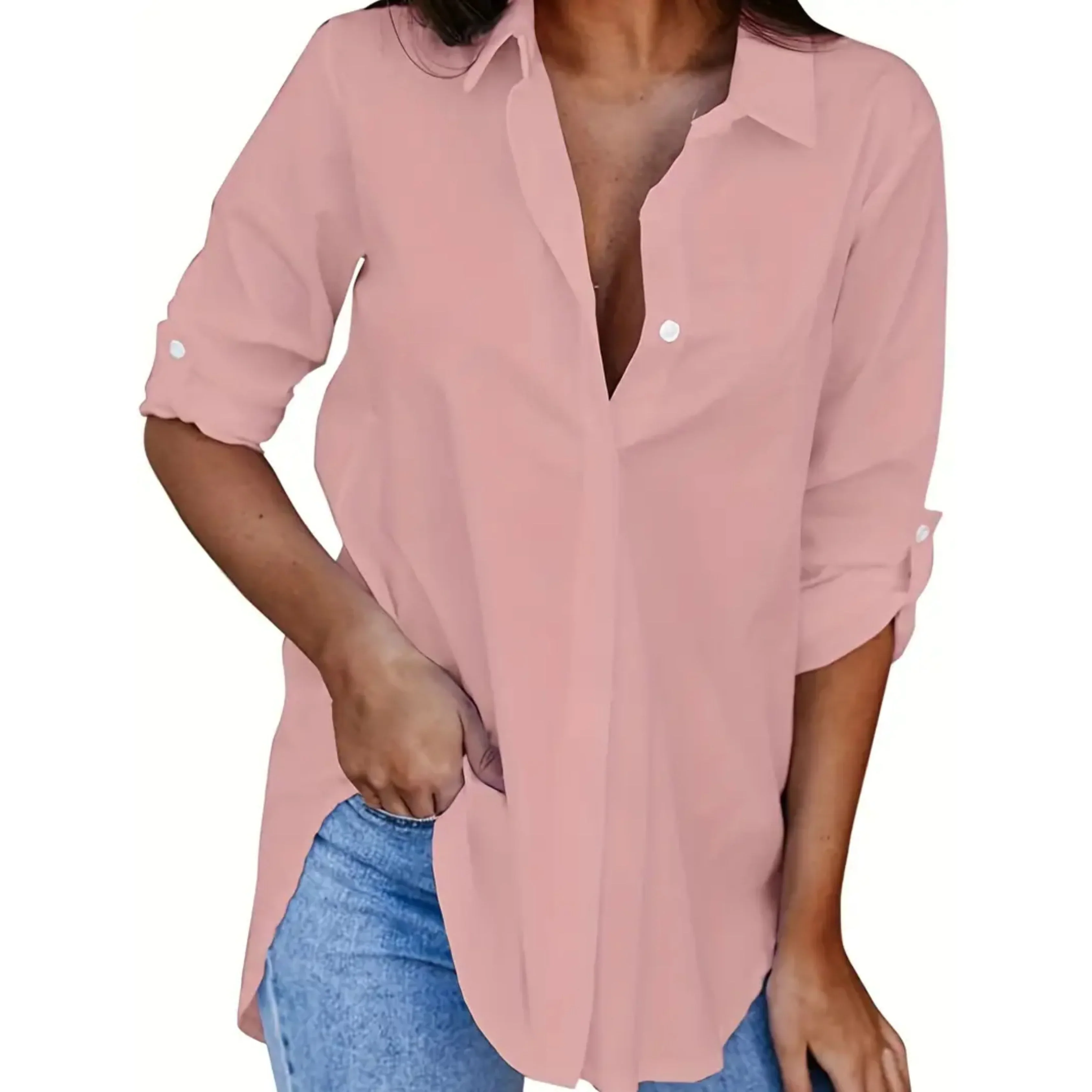 Femmes Chemise Classique | Manches Longues - Image 6