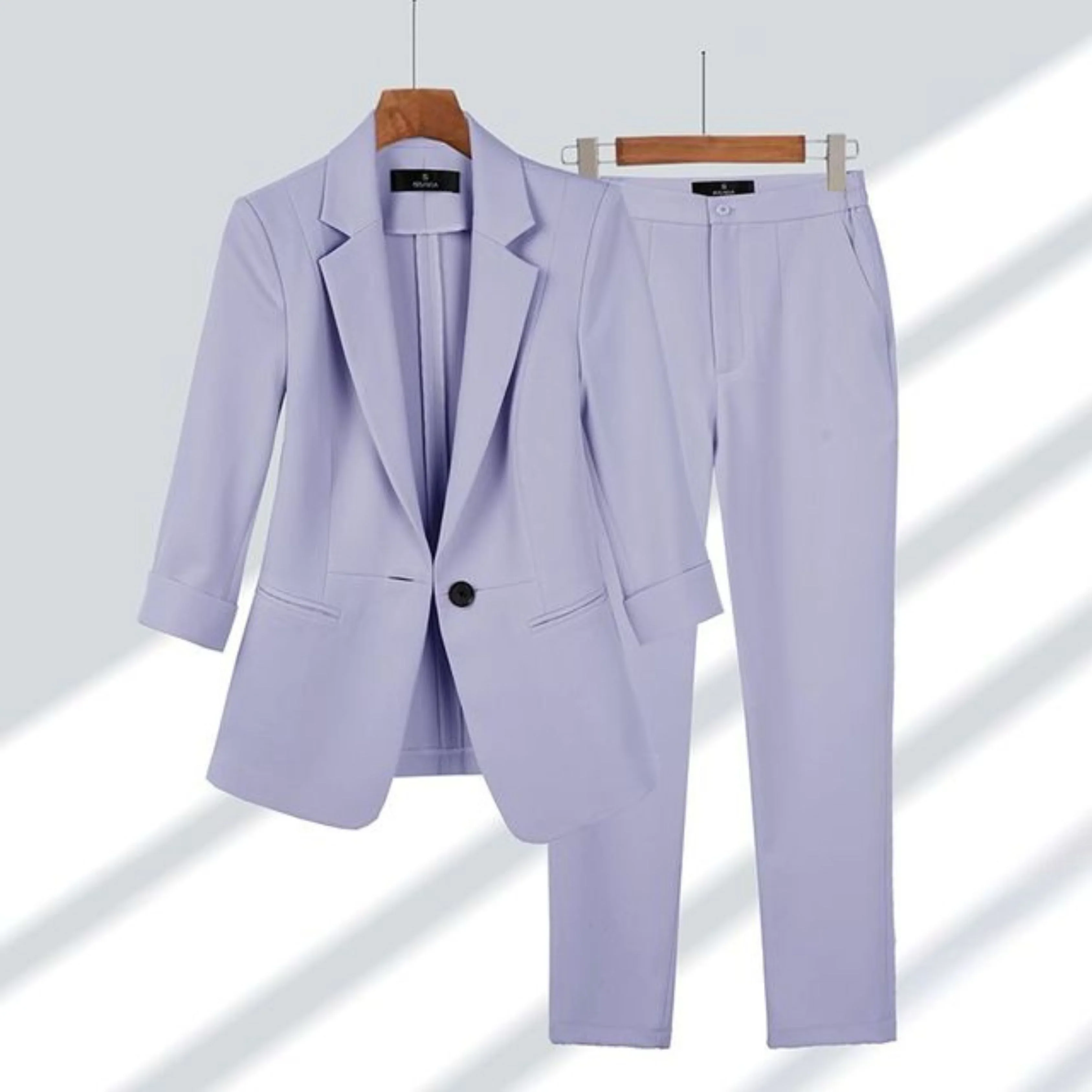 Femmes Ensemble Blazer et Pantalon Chic Formel | Deux Pièces - Image 4