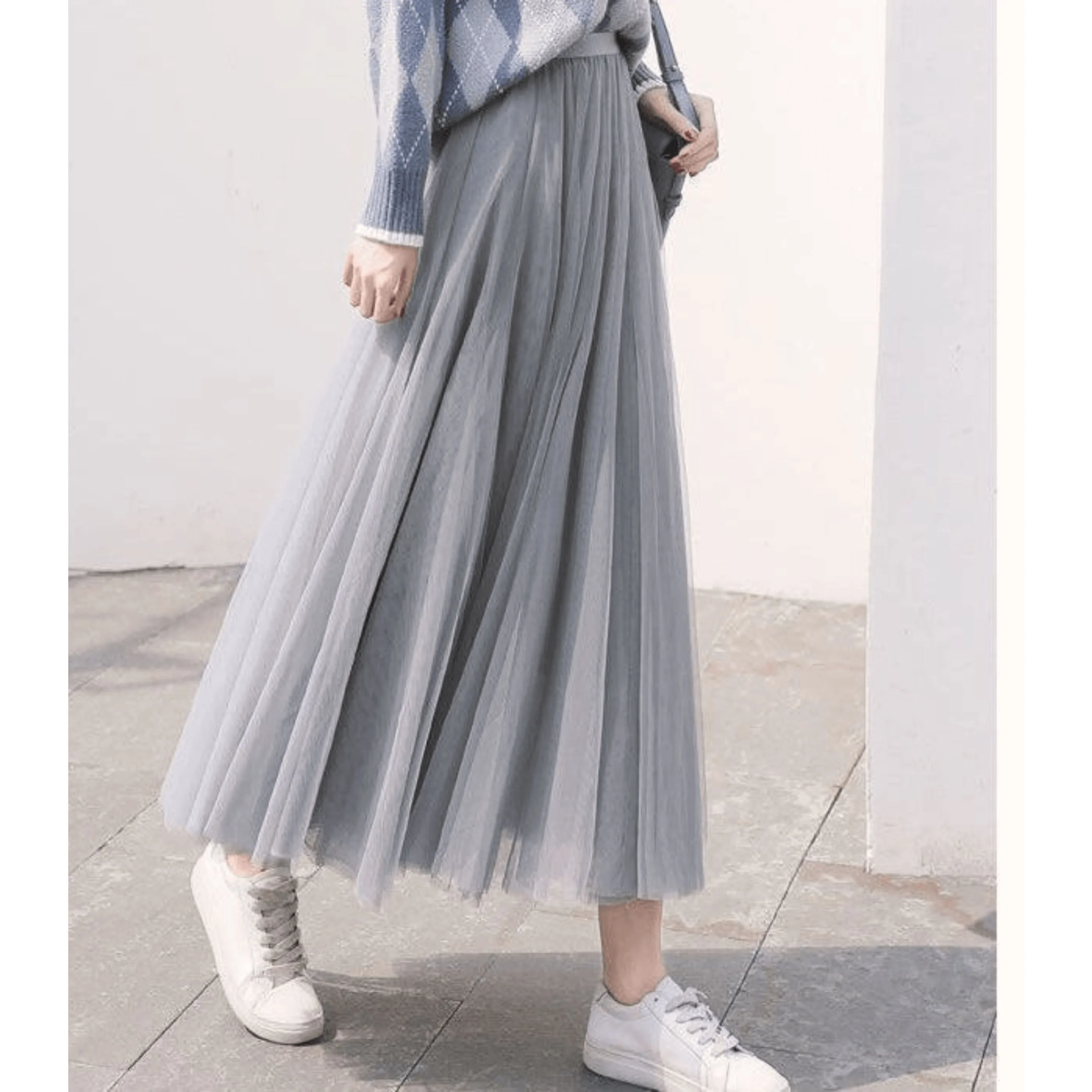 Femmes Jupe Taille Haute | Coupe Midi - Image 4