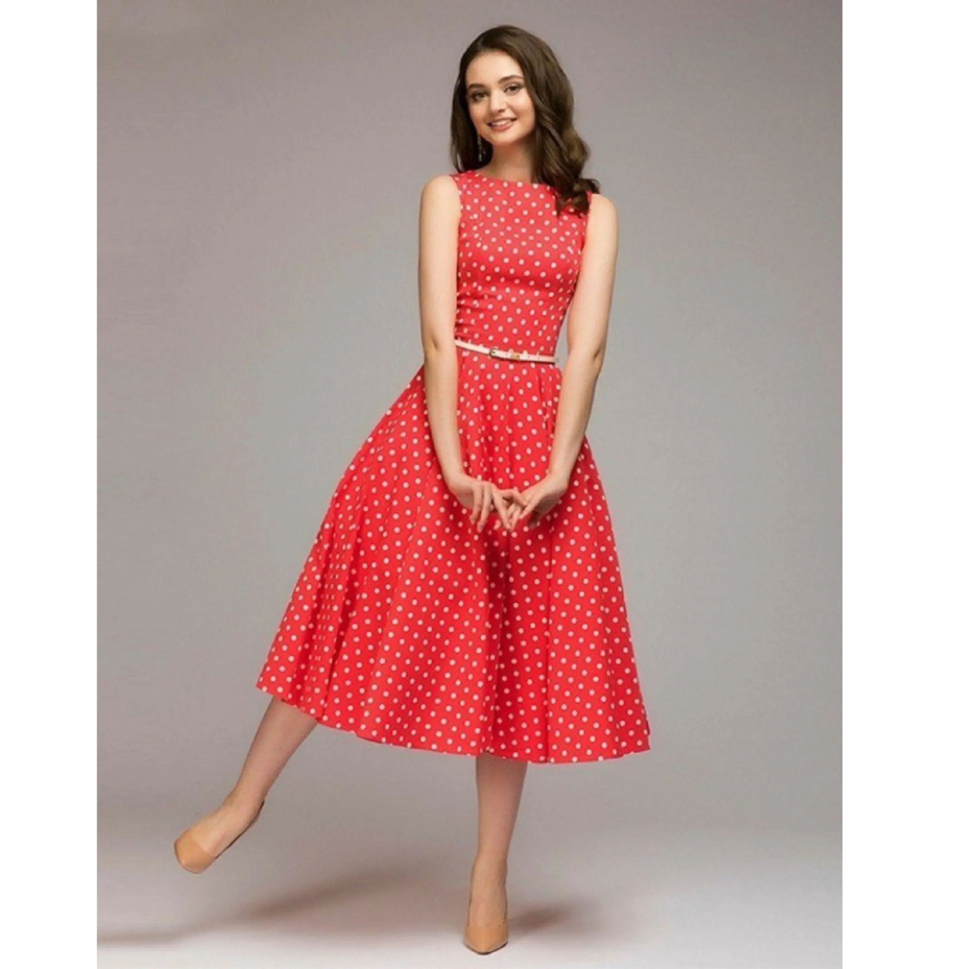 Femmes Robe À Pois | Chic - Image 4