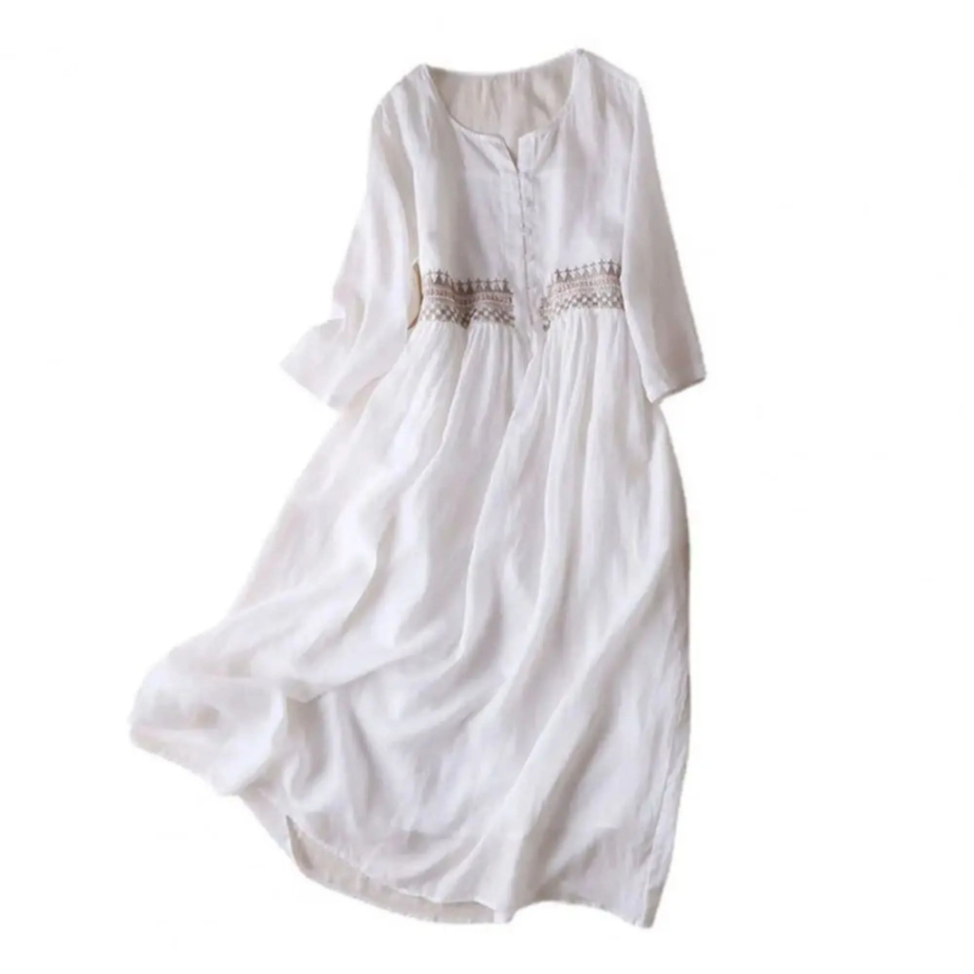 Femmes Robe D'Été Style Boho | Midi - Image 7