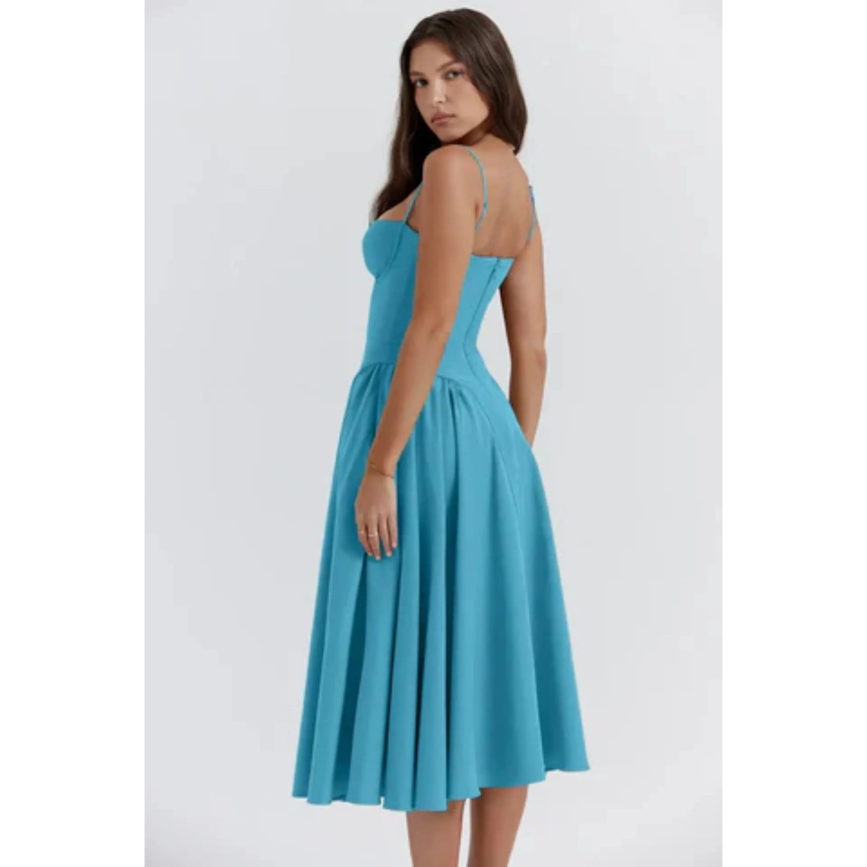 Femmes Robe Midi | Sans Manches - Image 3