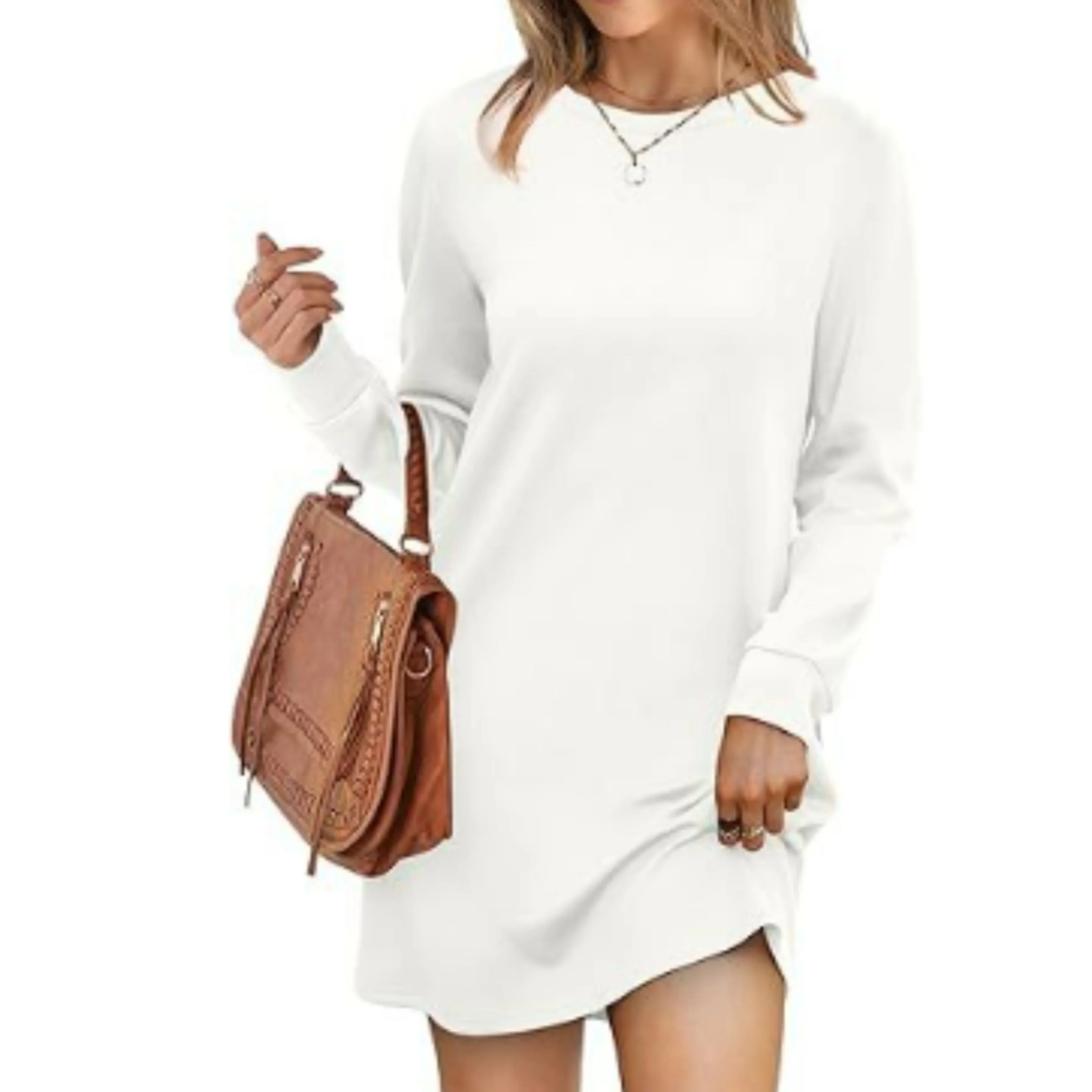 Femmes Robe Pull Manches Longues | Coupe Mini - Image 5