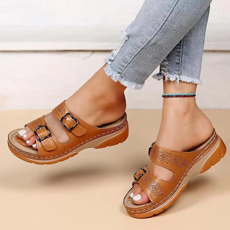 Femmes Sandales | Cuir Souple et Confort - Image 4