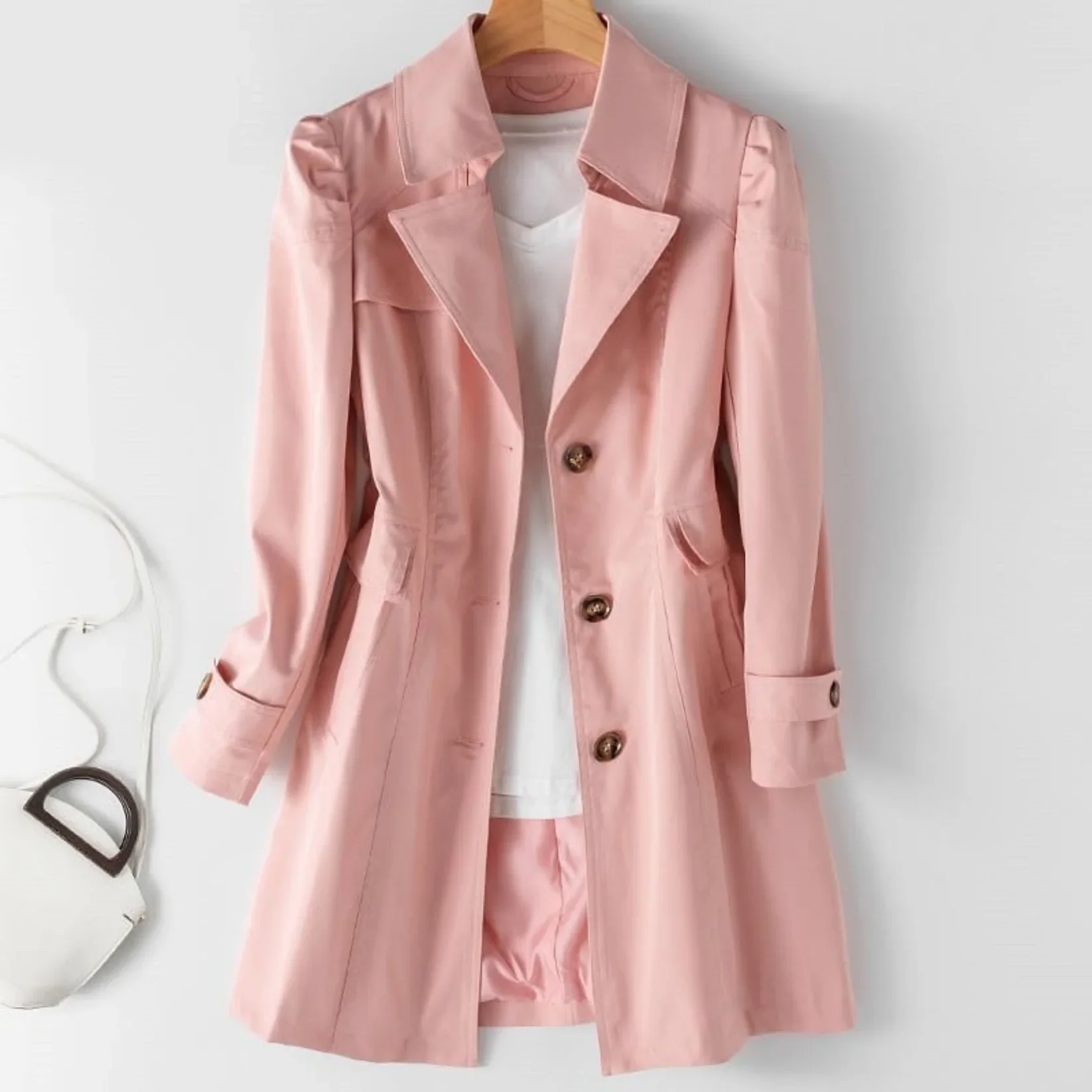 Femmes Trench-Coat Imperméable | Style Classique - Image 4