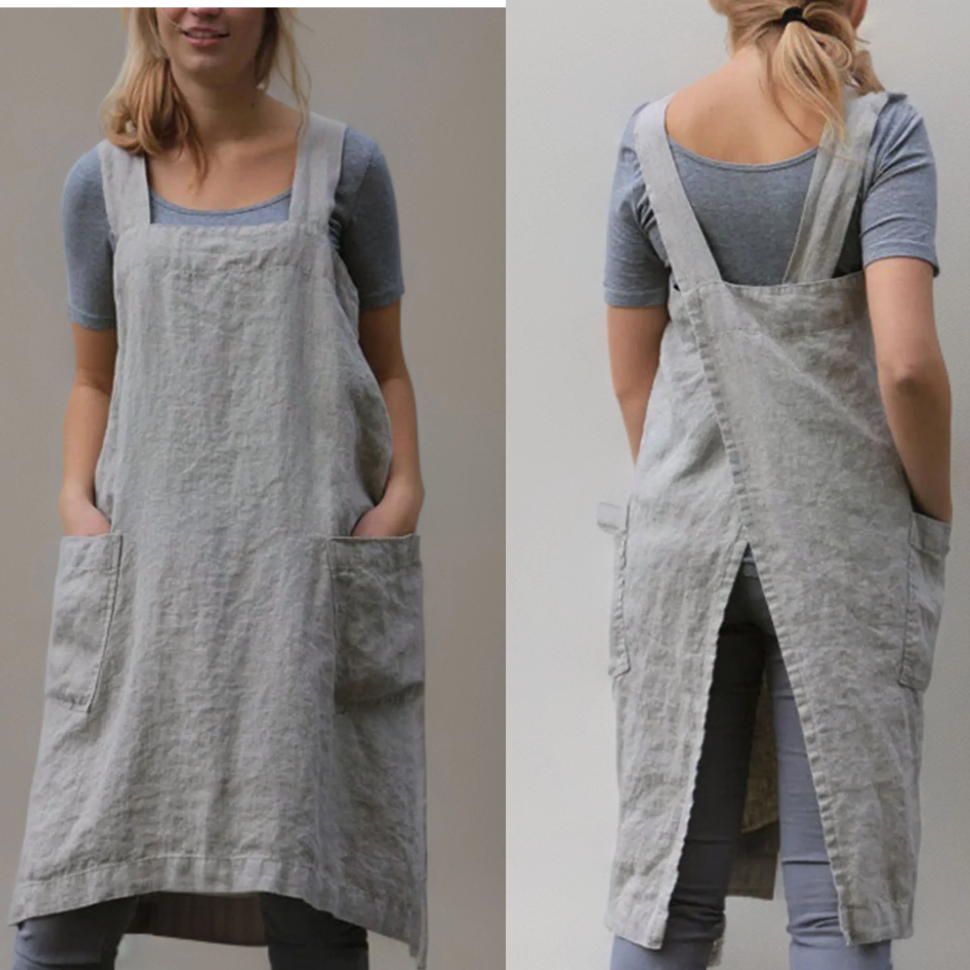 Femmes Robe Tablier | Poches Pratiques - Image 2