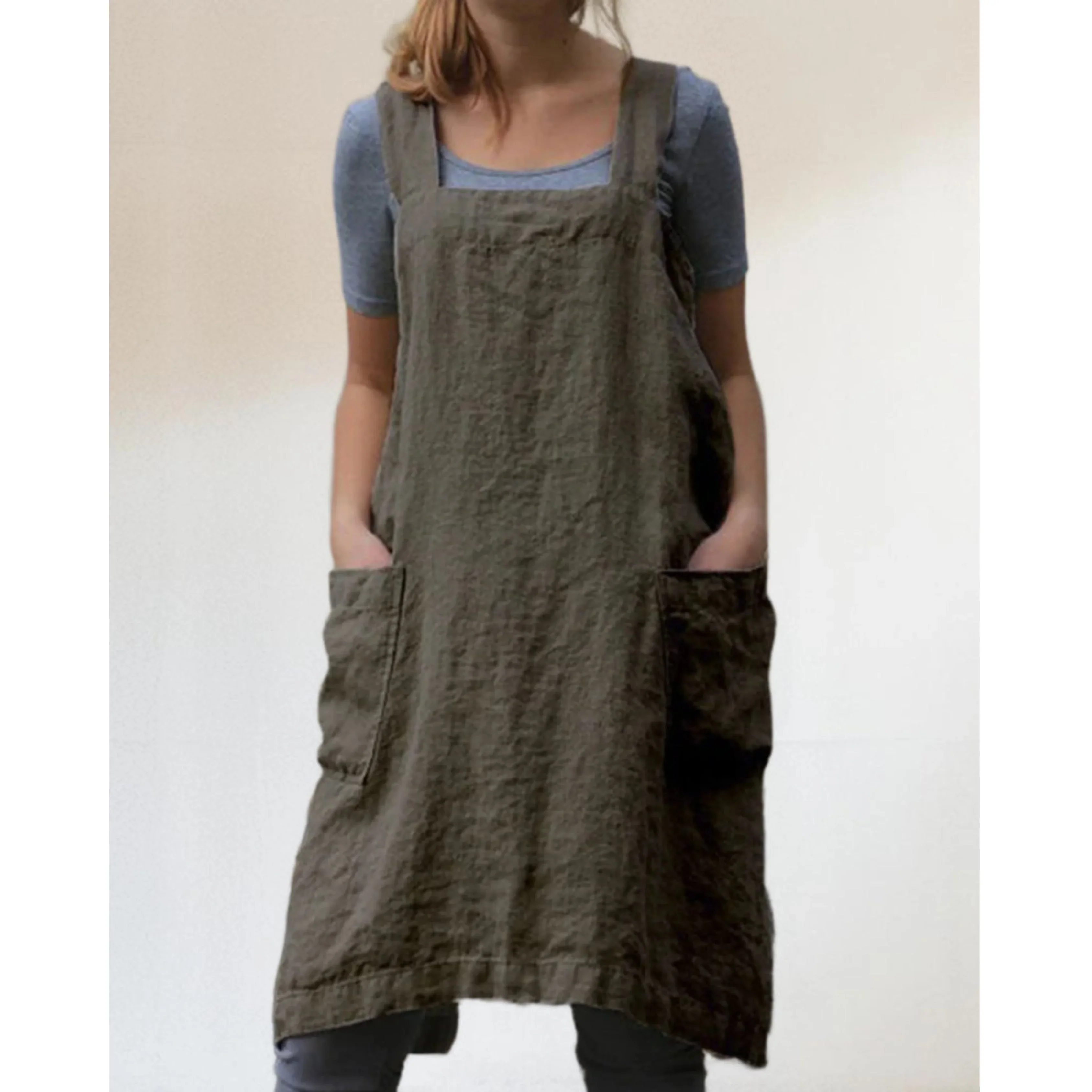 Femmes Robe Tablier | Poches Pratiques - Image 8