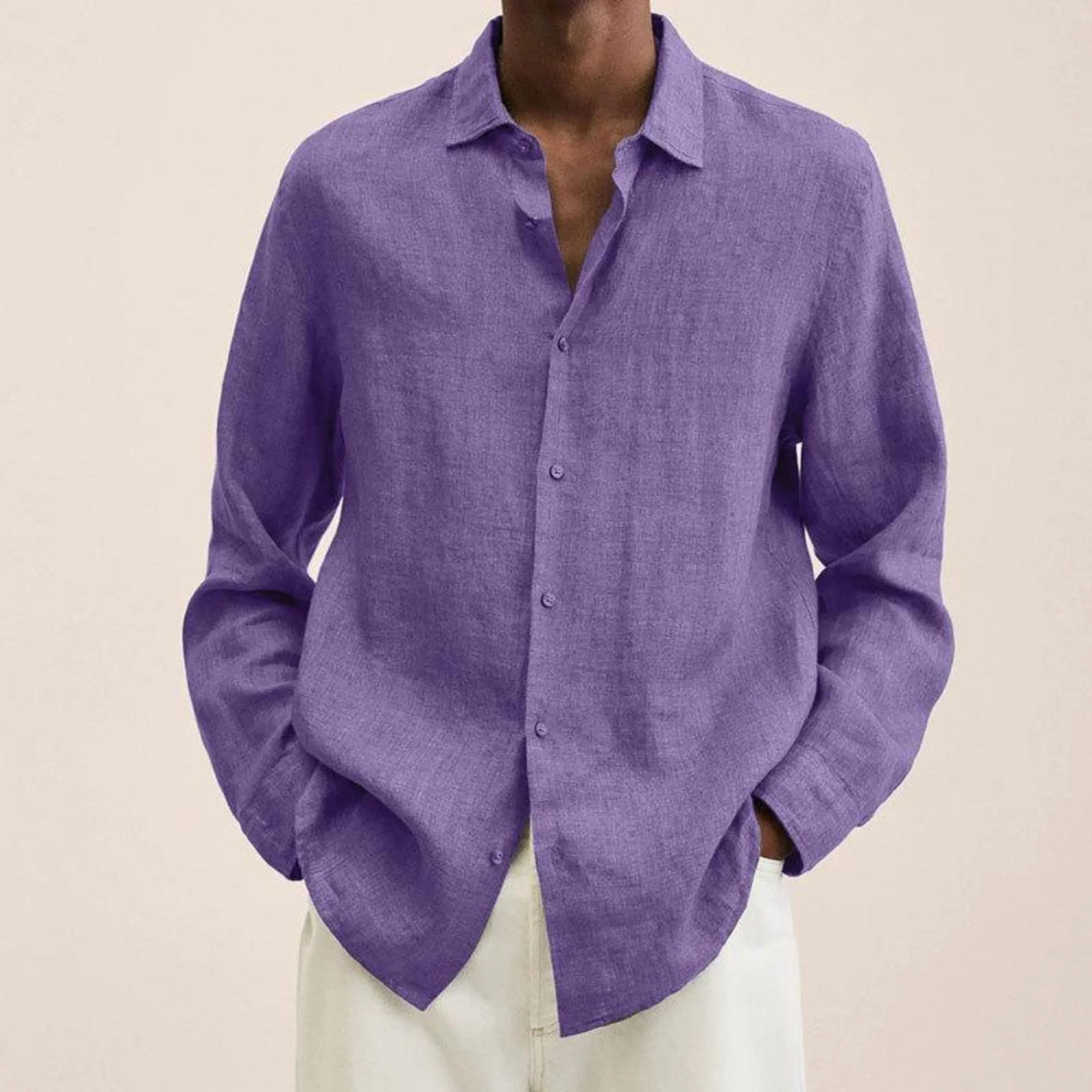 Hommes Chemise en Lin | Coupe Classique - Image 11