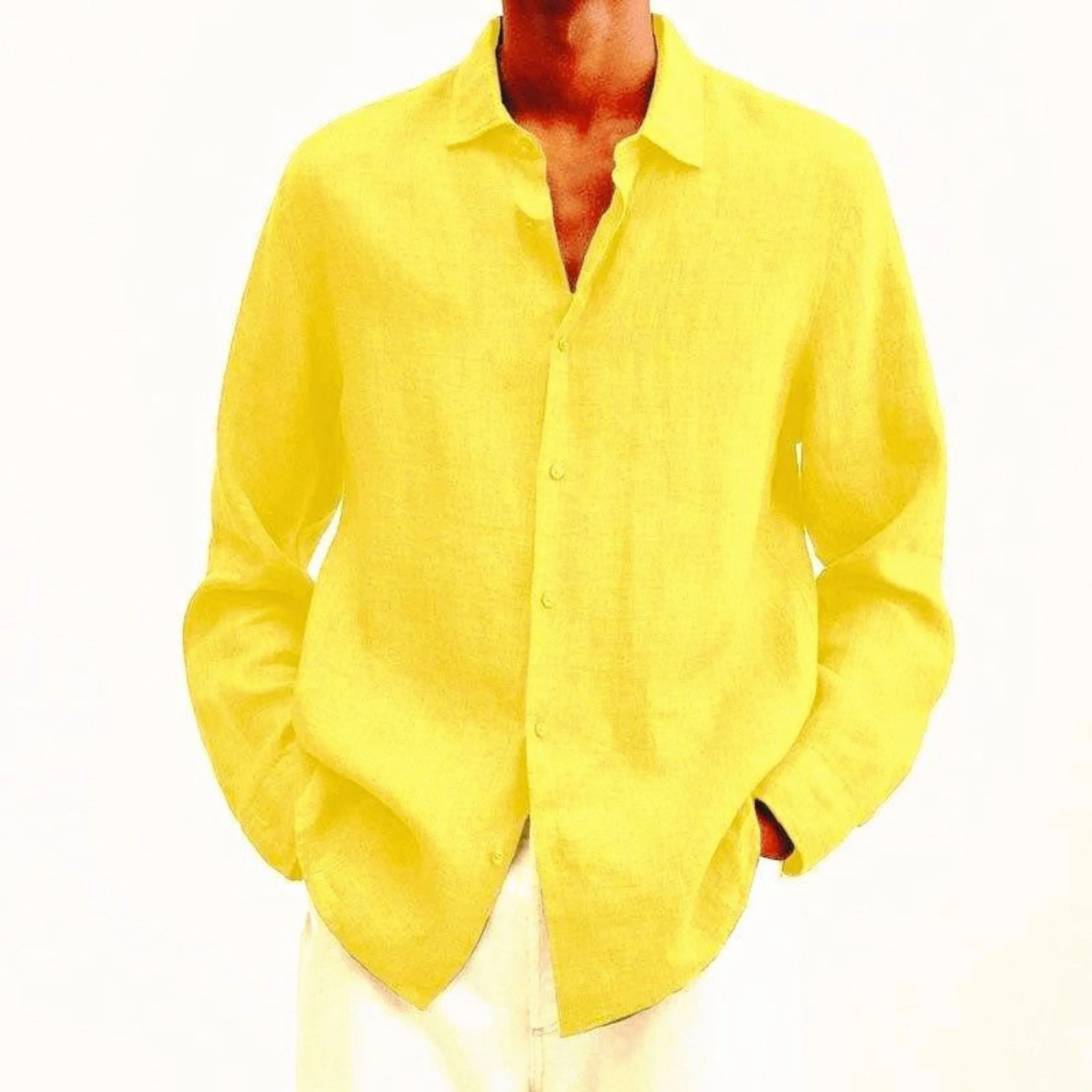 Hommes Chemise en Lin | Coupe Classique - Image 5