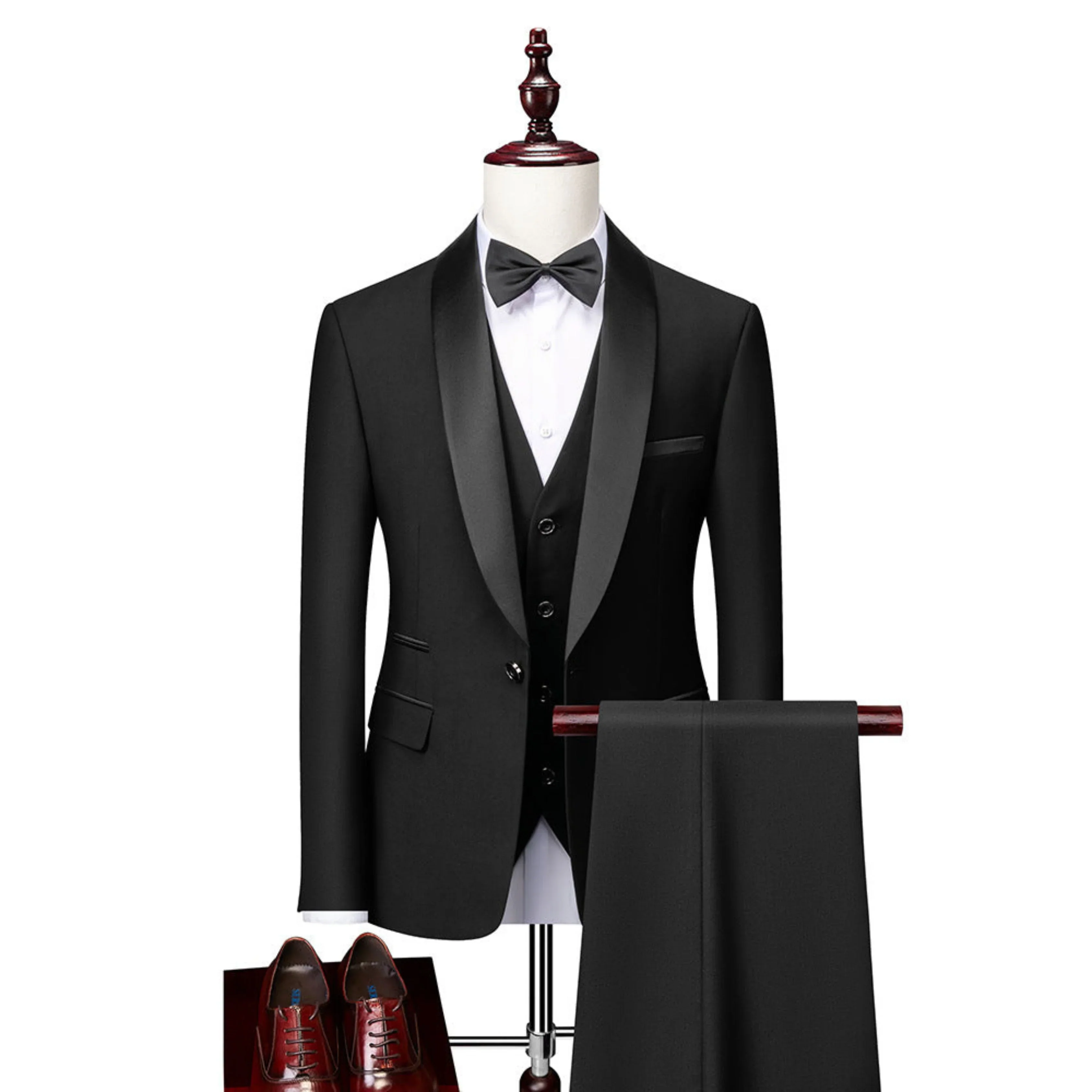 Hommes Costume 3 Pièces Slim Fit | Style Formel - Image 5