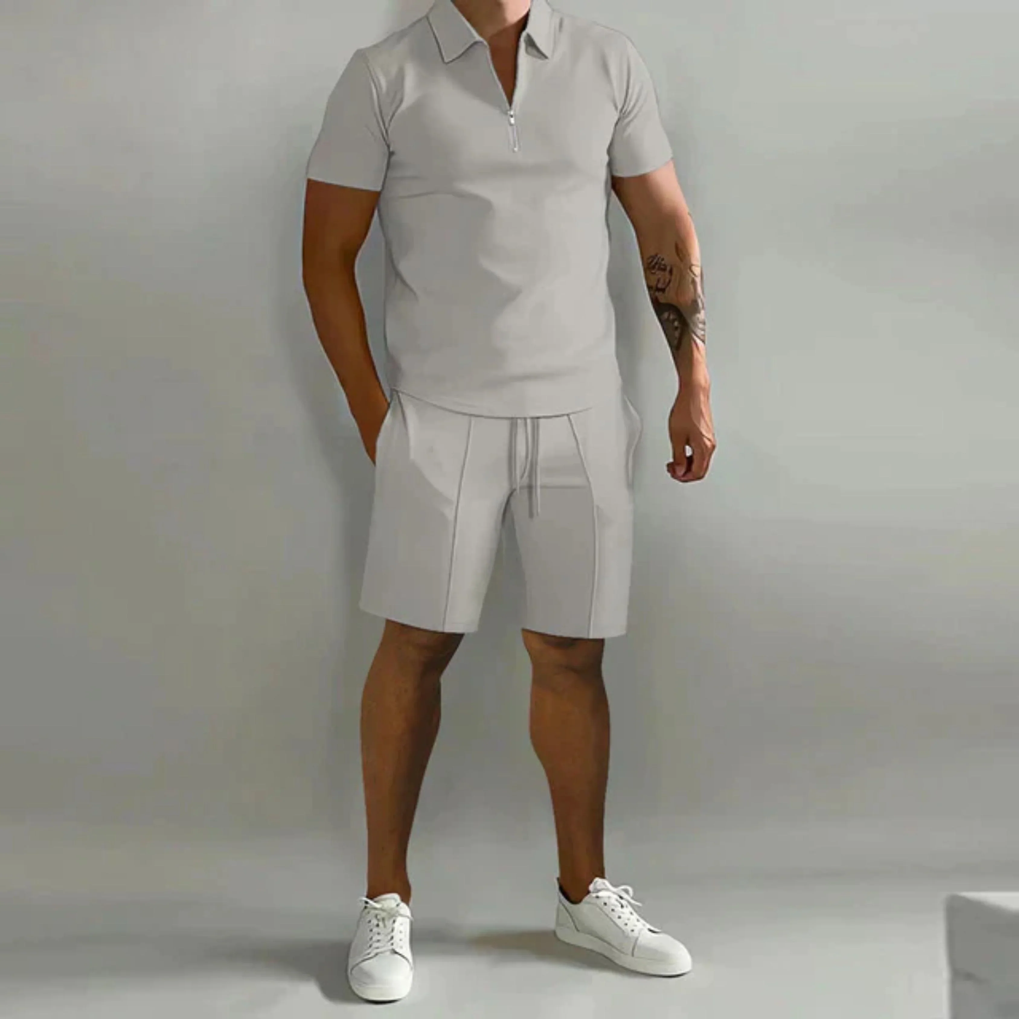 Hommes Ensemble Polo et Short | Luxueux Pour l'Été - Image 5