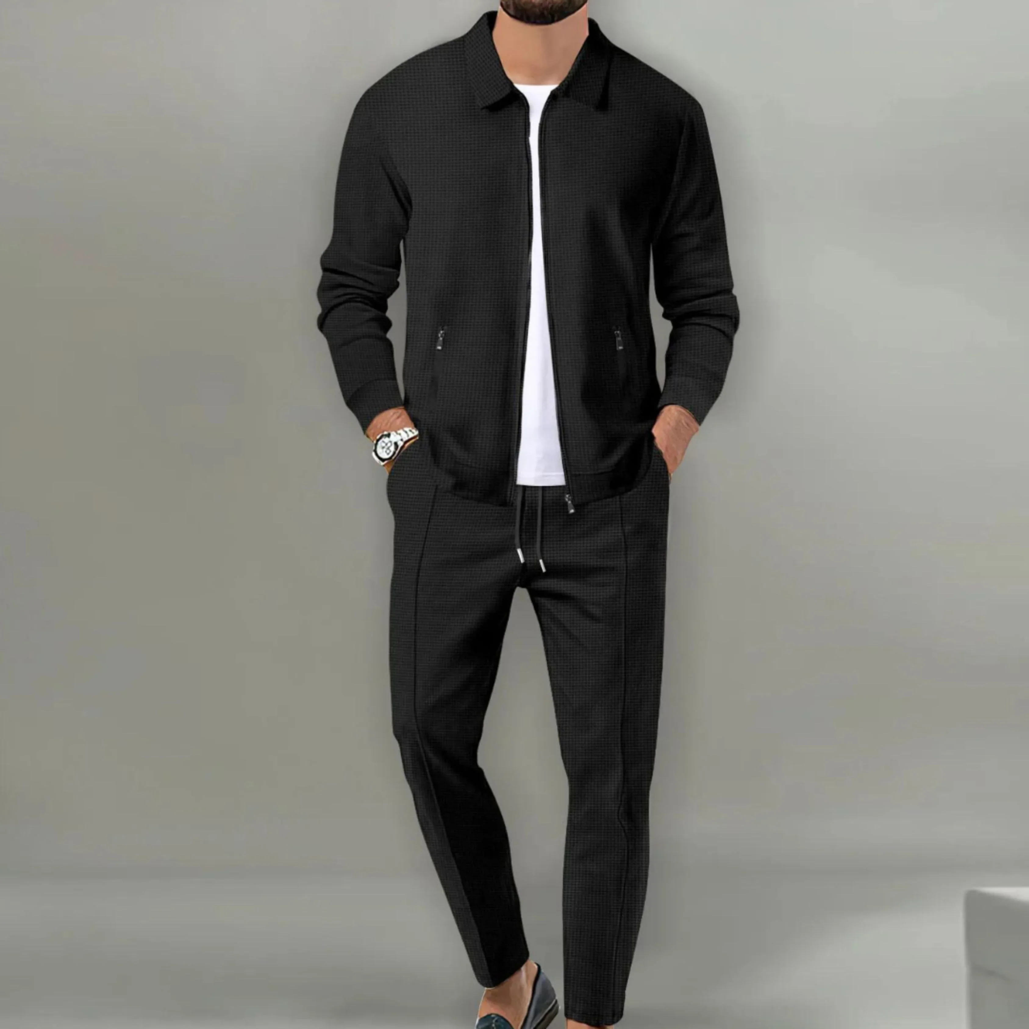 Hommes Ensemble Décontracté | Veste et Pantalon - Image 3