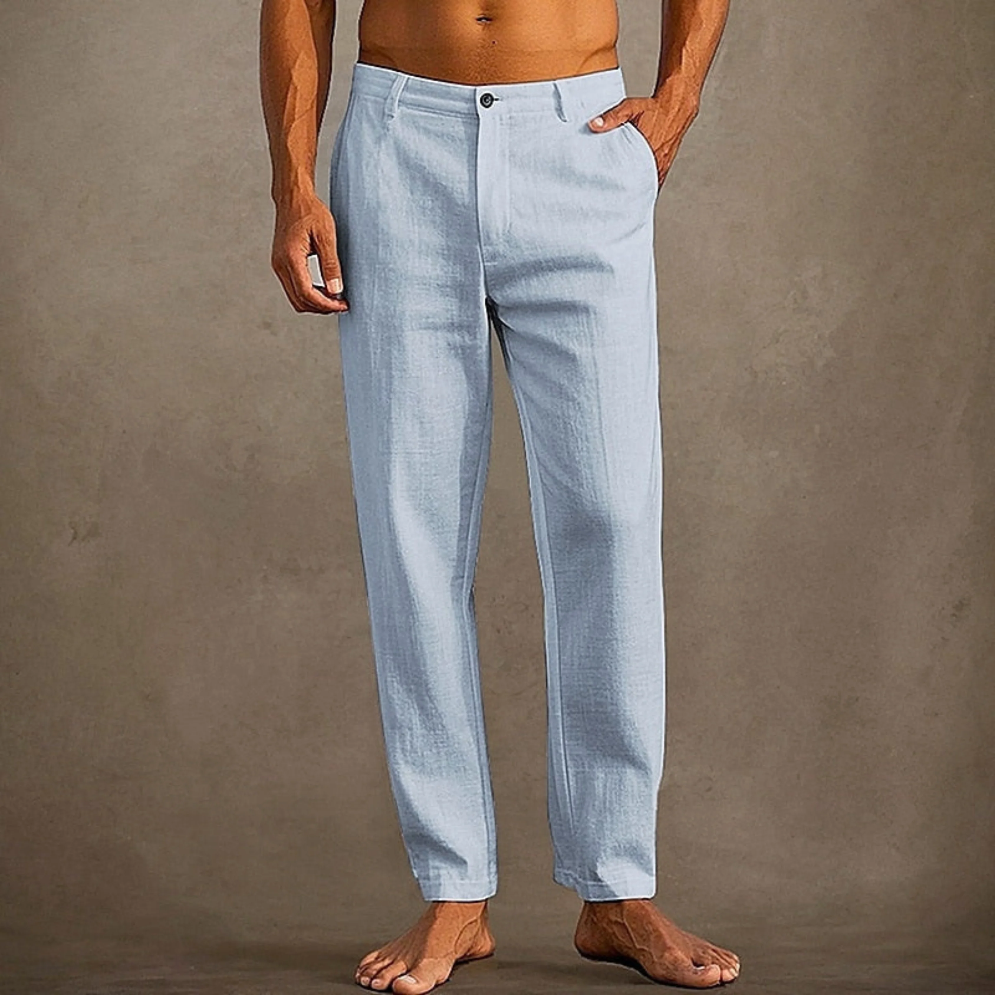Hommes Pantalon d'Été Décontracté | Style Classique - Image 4