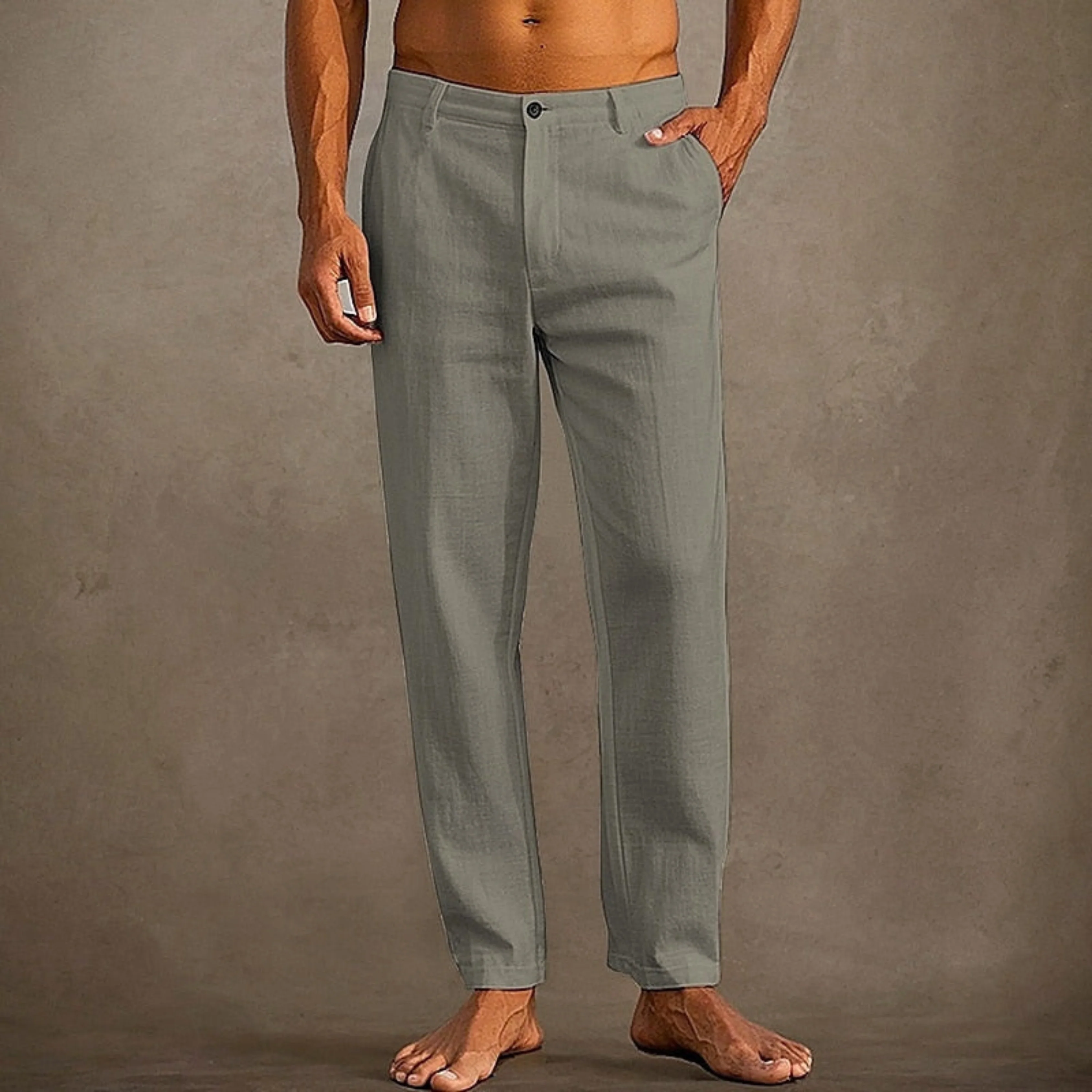Hommes Pantalon d'Été Décontracté | Style Classique - Image 7